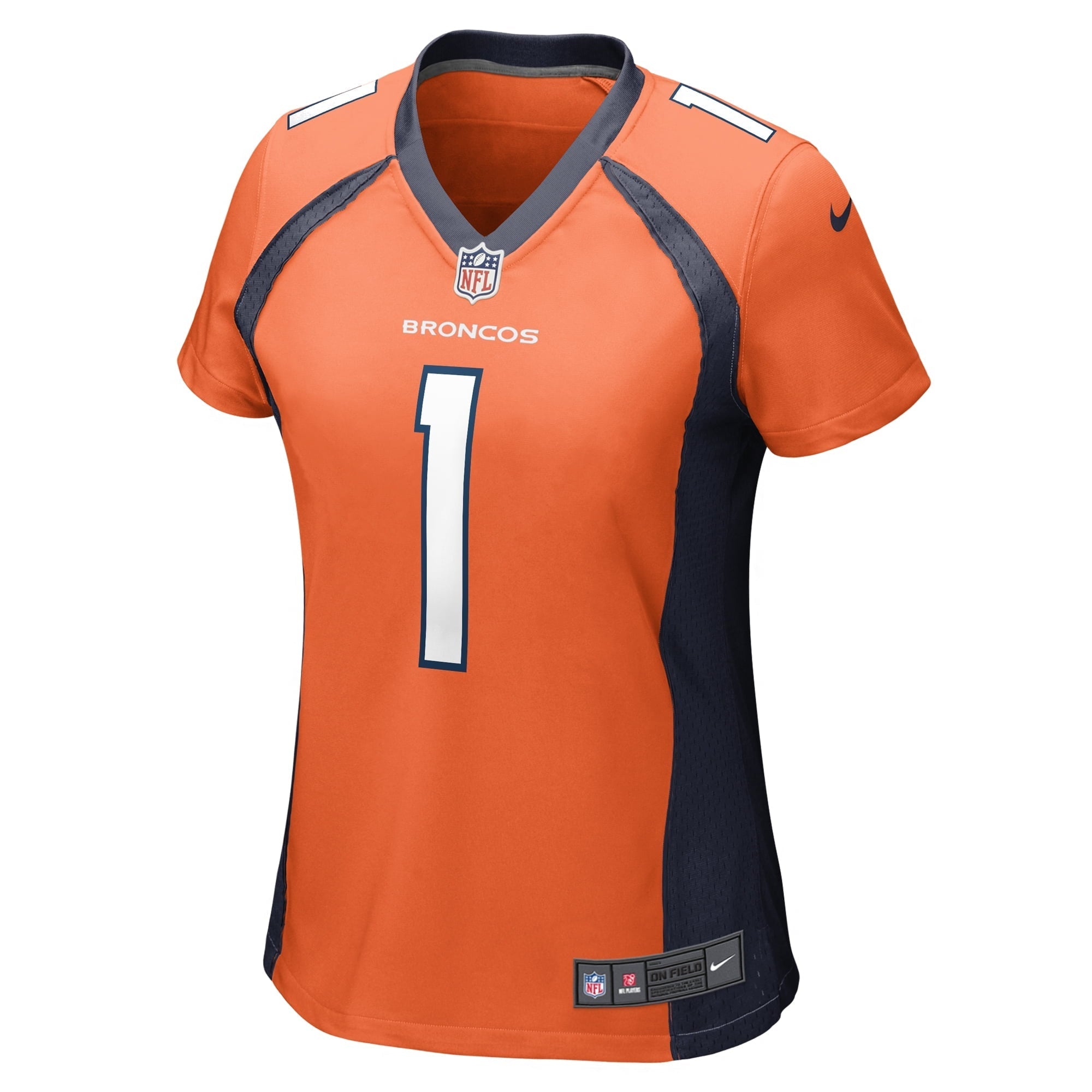 Women's Nike Number 1 Mom Orange Denver Broncos Game Jersey - vstockx