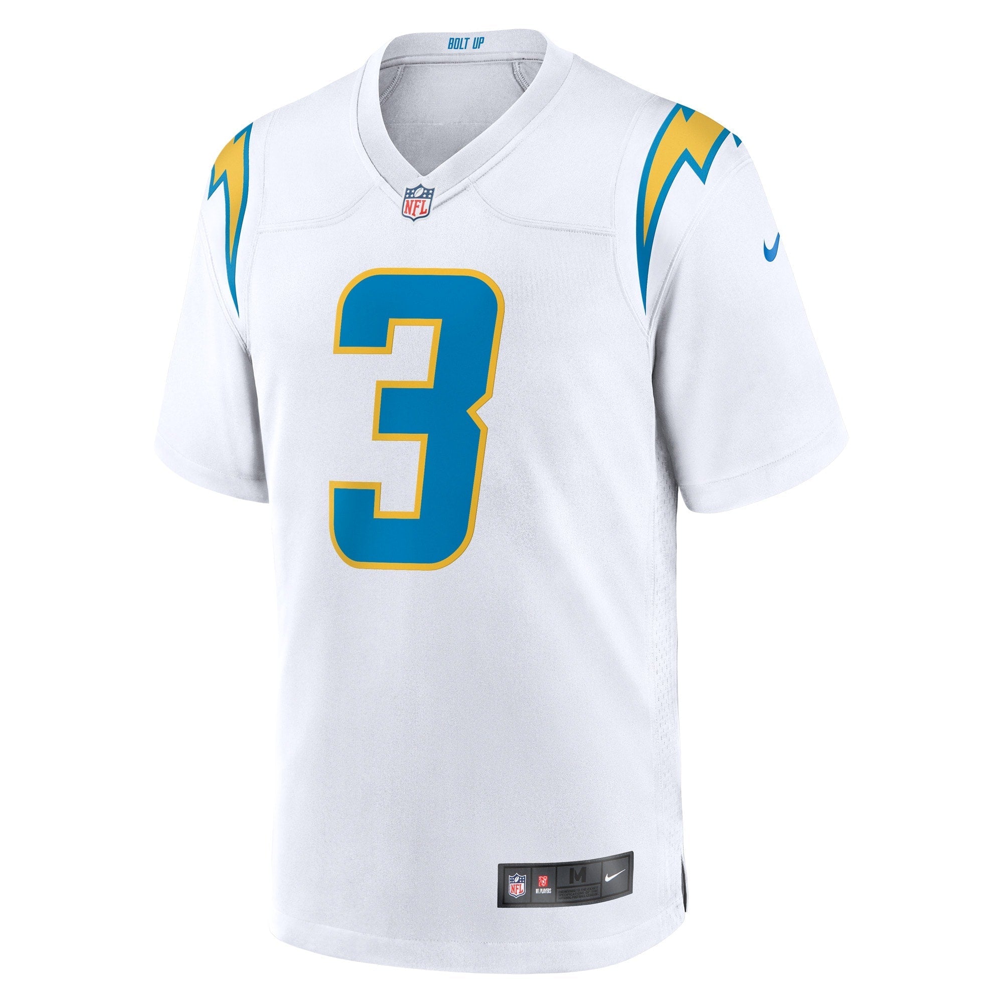 Men's Nike Derwin James Jr. White Los Angeles Chargers Game Jersey - vstockx