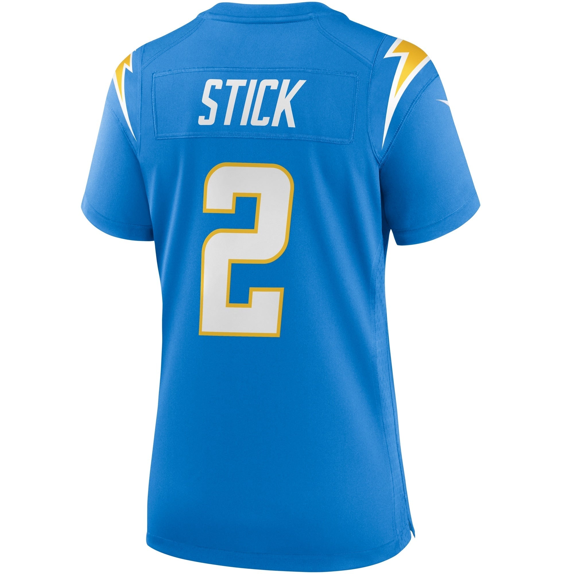 Women's Nike Easton Stick Powder Blue Los Angeles Chargers Game Jersey - vstockx