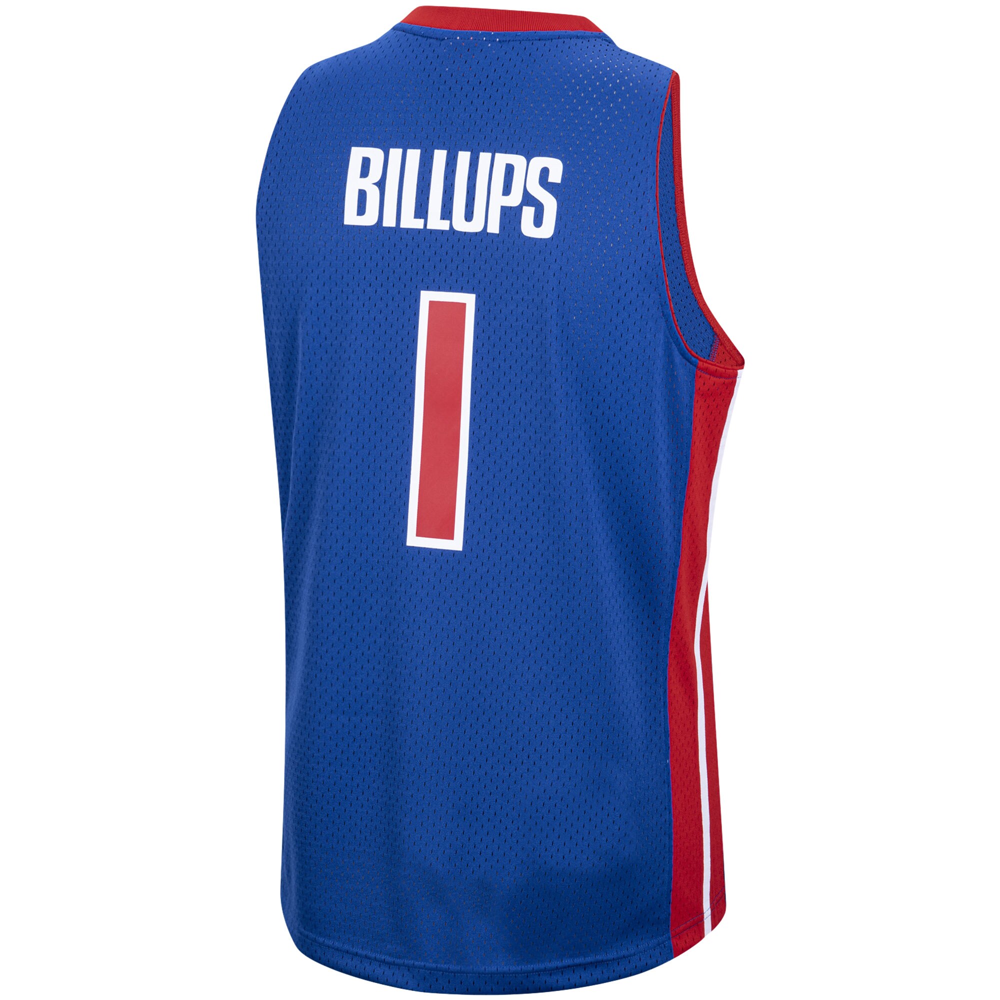 Chauncey Billups Detroit Pistons Mitchell & Ness Hardwood Classics Swingman Jersey - Royal - vstockx