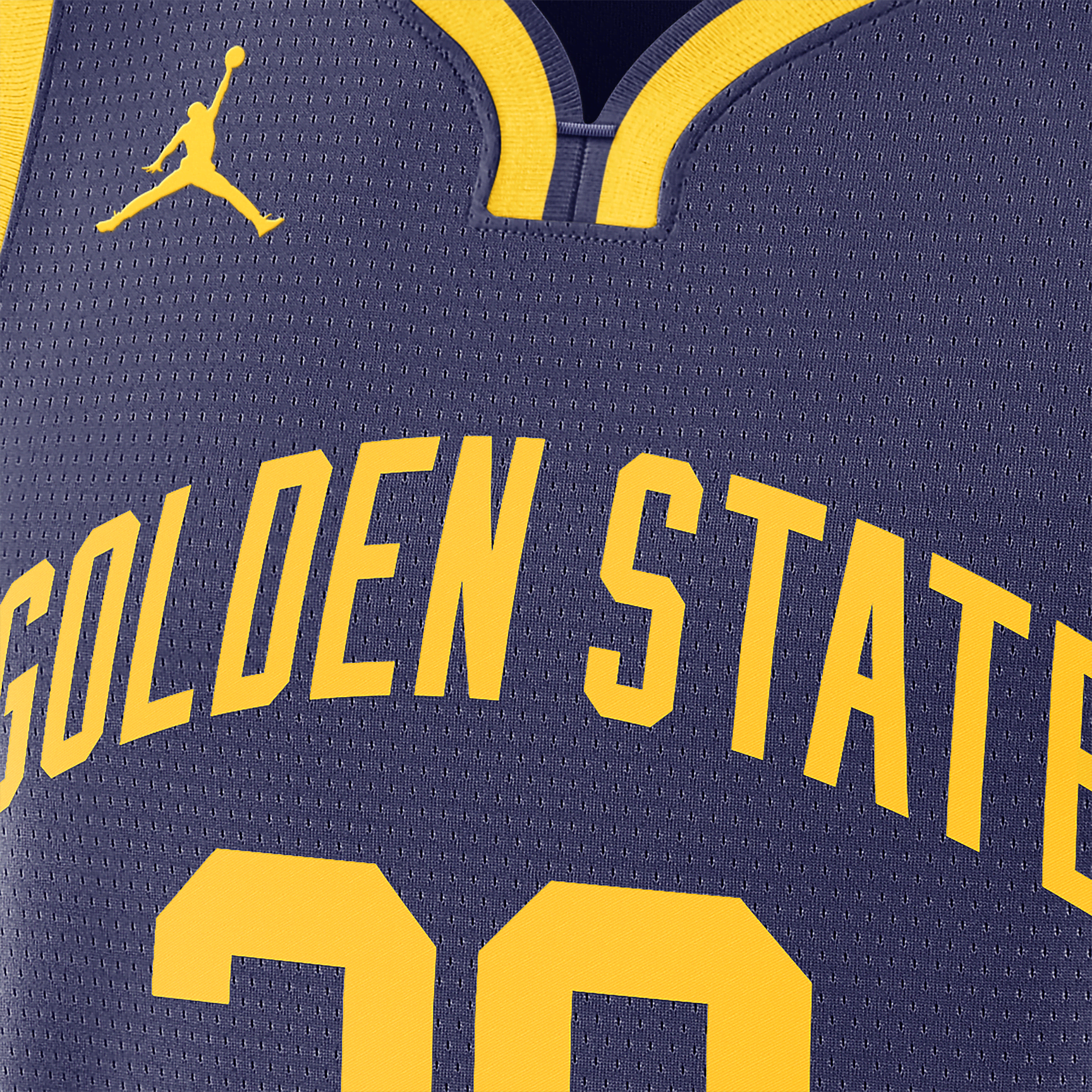 Golden State Warriors Statement Edition Jordans Dri-FIT NBA Swingman Jersey - Loyal Blue - vstockx