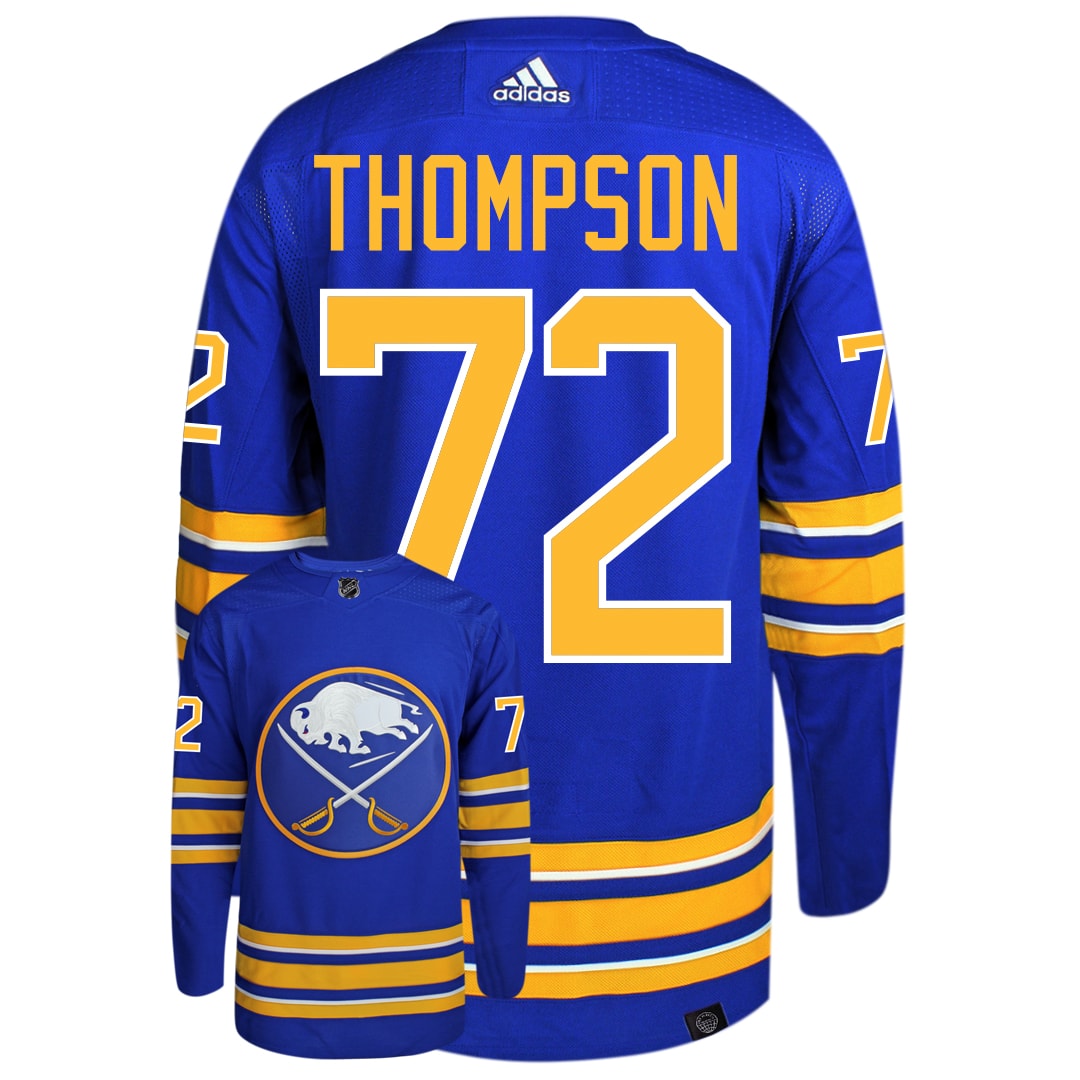 Tage Thompson Buffalo Sabres Adidas Primegreen Authentic NHL Hockey Jersey - vstockx