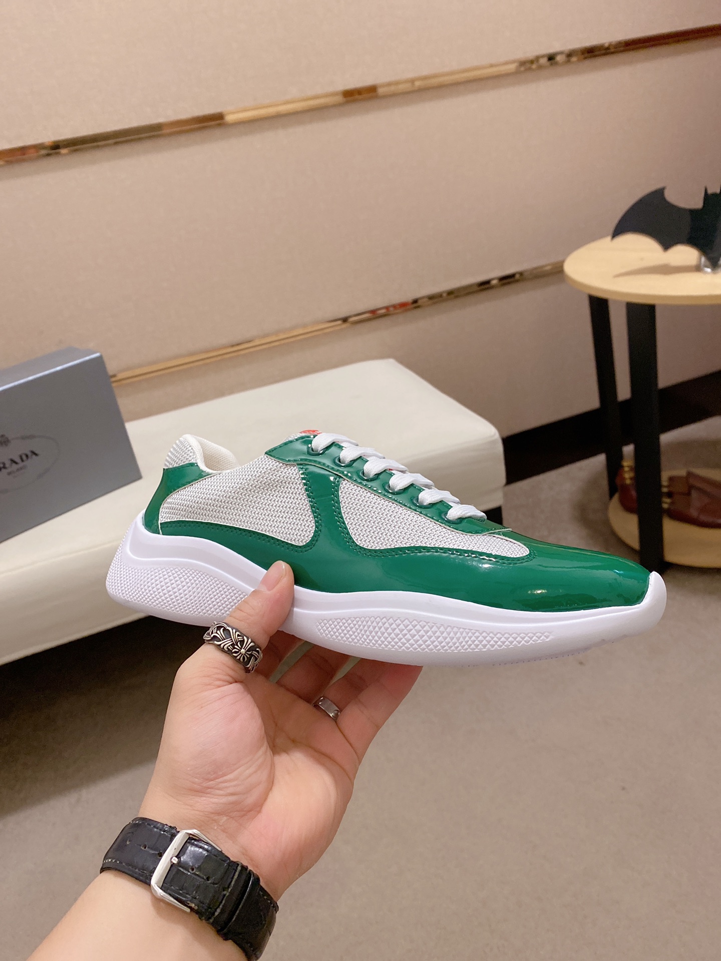 Prada America's Cup sneaker 14 - vstockx