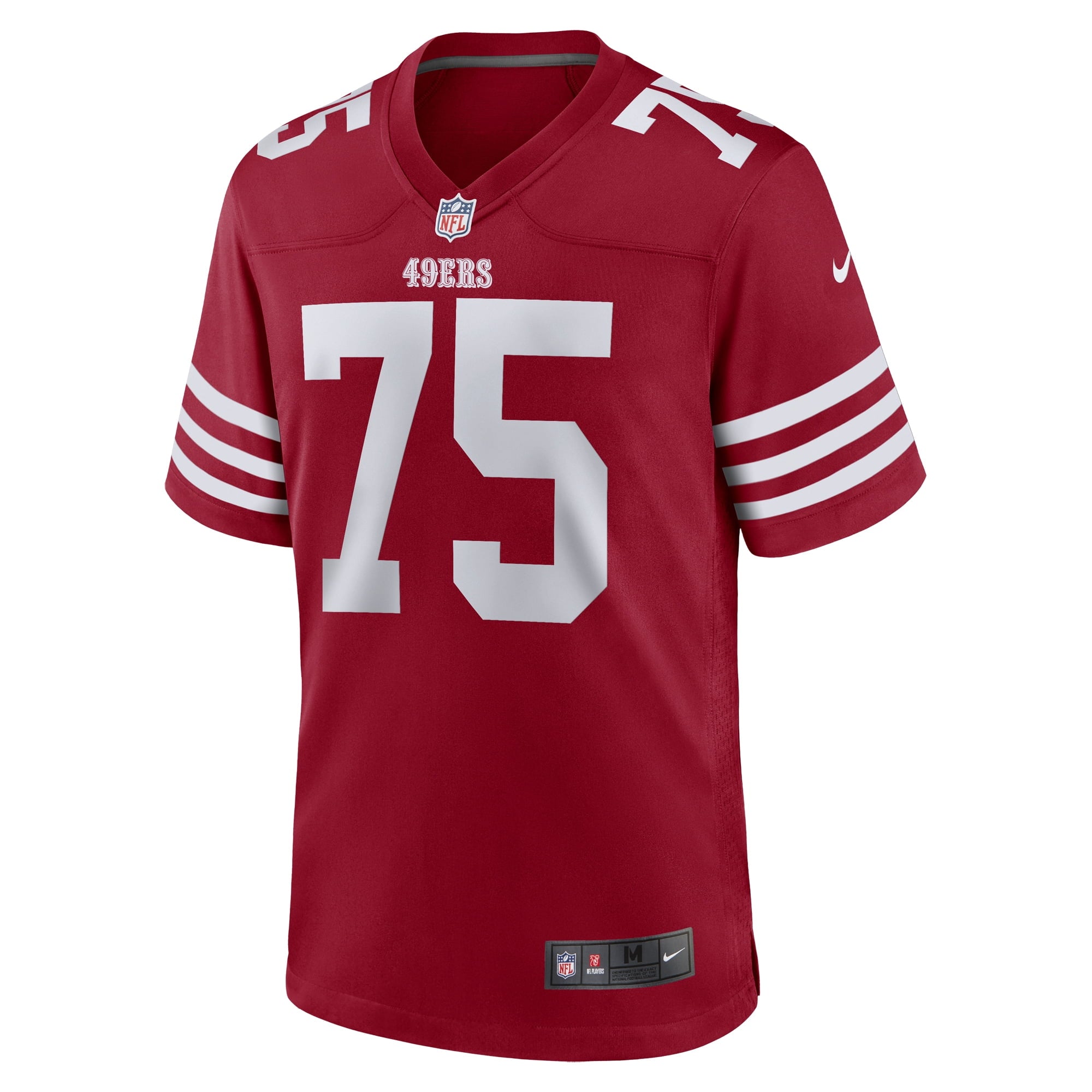 Men's Nike Matt Pryor Scarlet San Francisco 49ers Game Jersey - vstockx