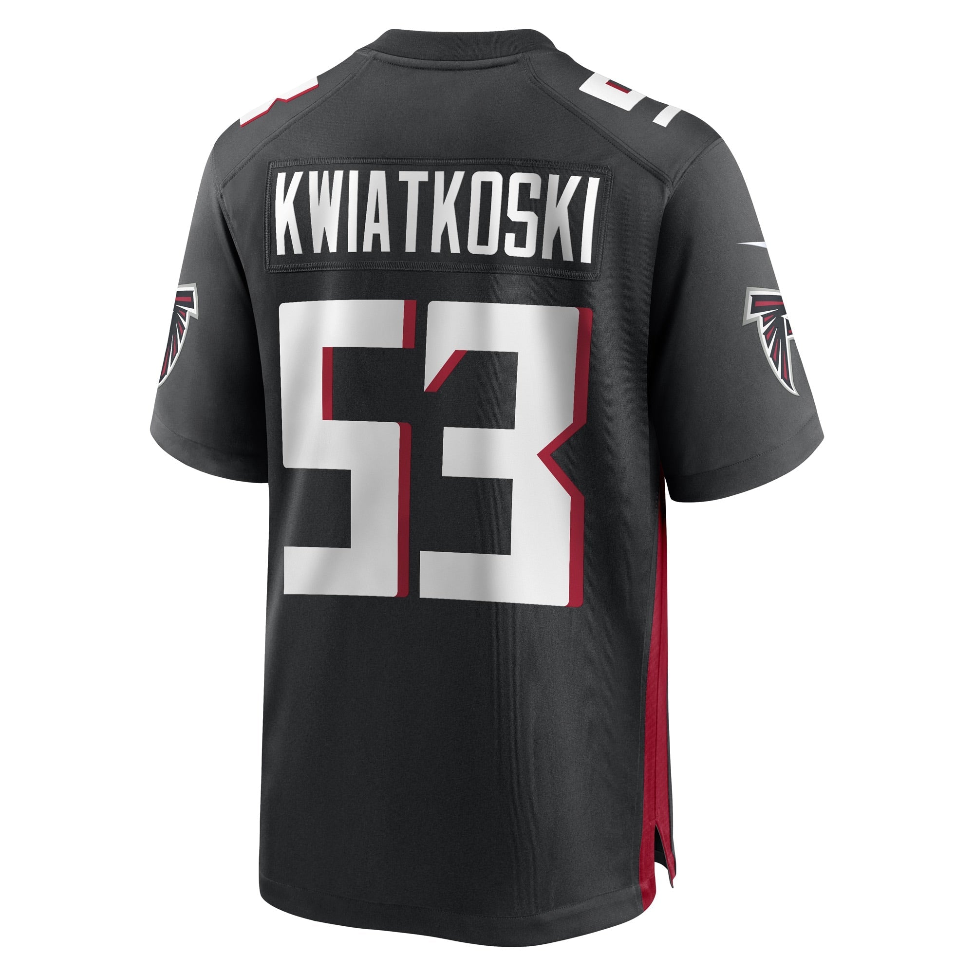 Men's Nike Nick Kwiatkoski Black Atlanta Falcons Game Player Jersey - vstockx
