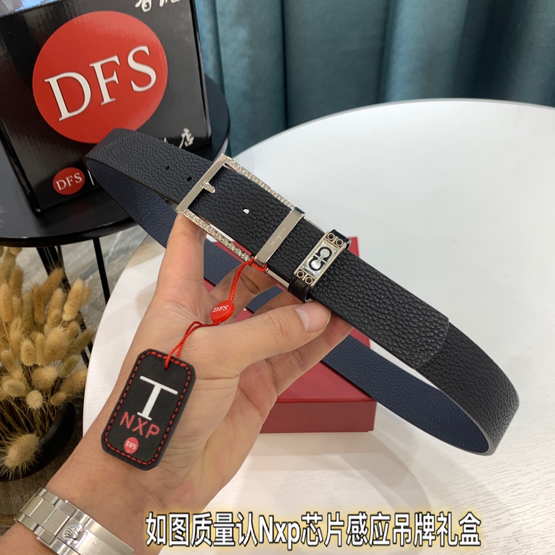 Streetwear Belt Ferragamo 319400 size:3.5cm - vstockx