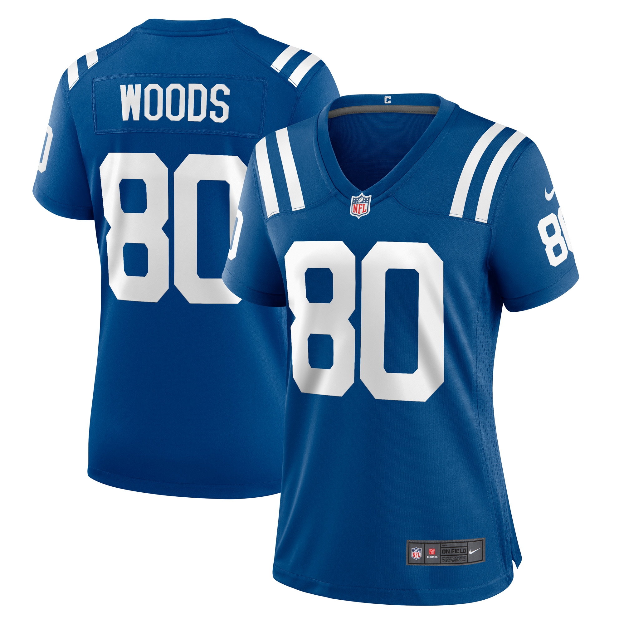 Jelani Woods Indianapolis Colts Nike Women's Player Game Jersey - Royal - vstockx