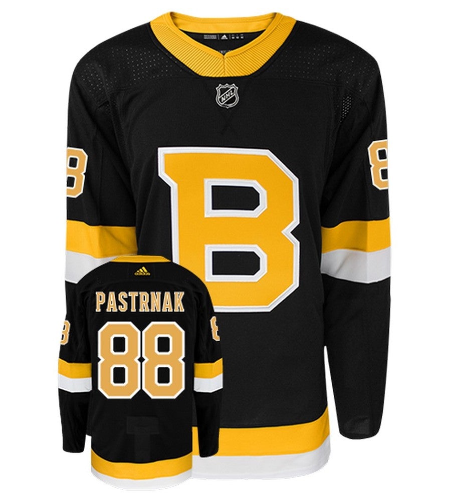 David Pastrnak Boston Bruins Adidas Primegreen Authentic NHL Hockey Jersey - vstockx