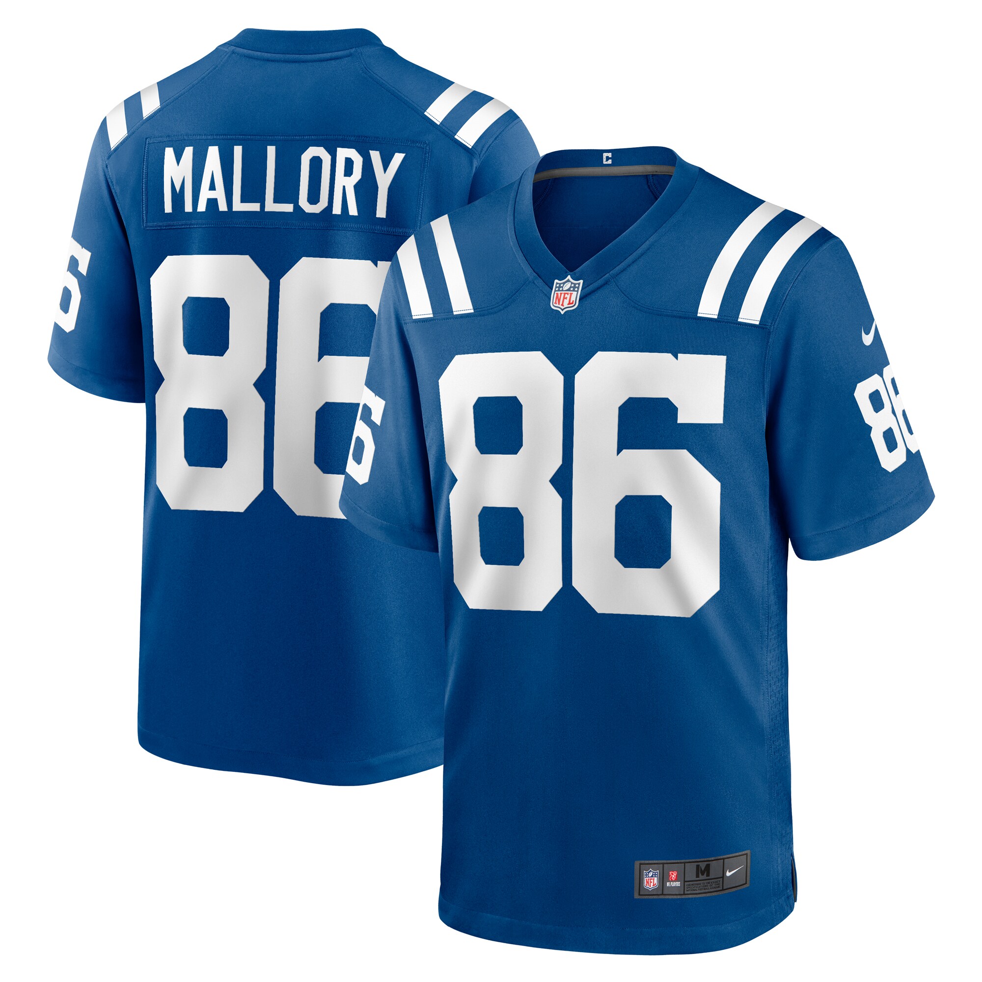 Will Mallory Indianapolis Colts Nike Team Game Jersey - Royal - vstockx