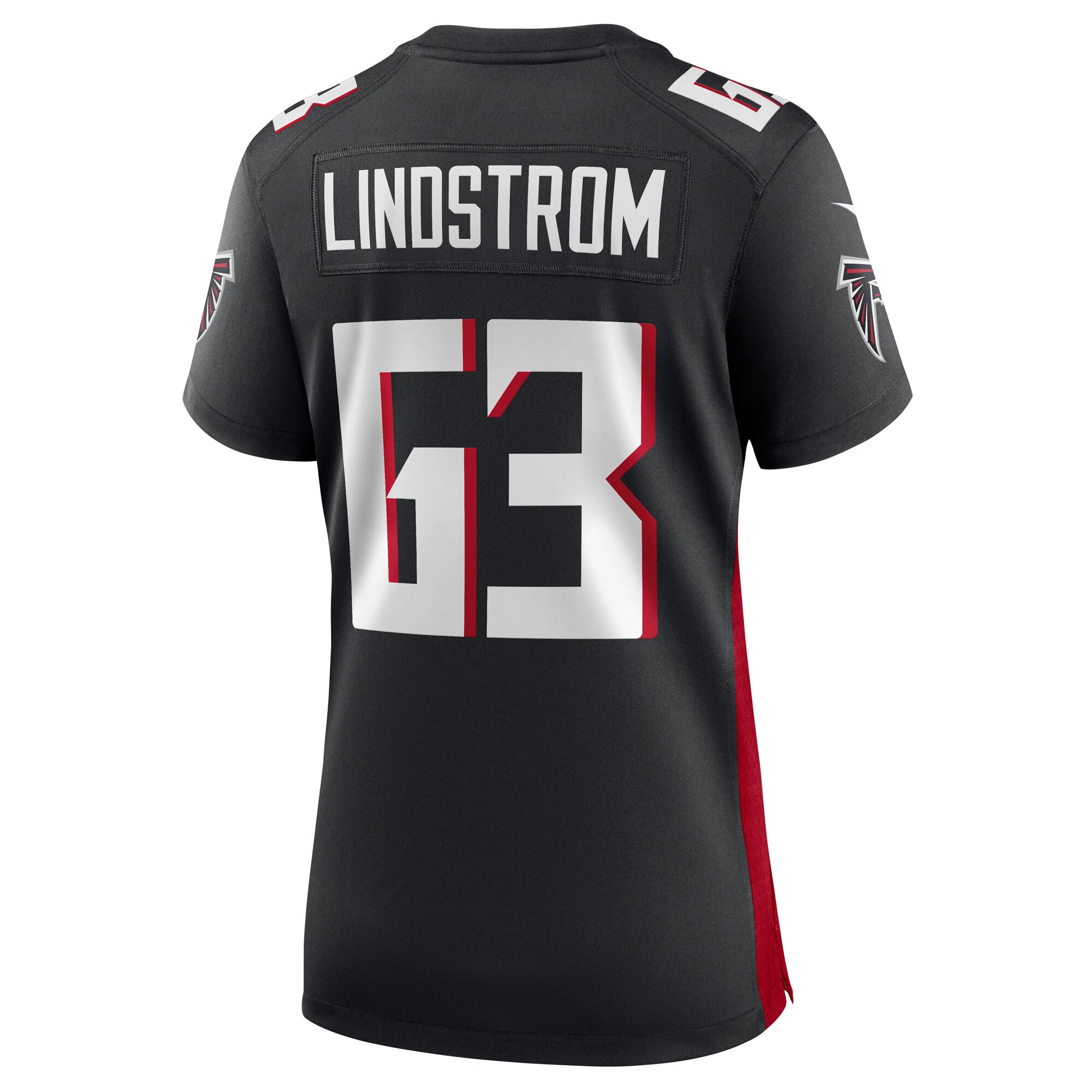 Chris Lindstrom Atlanta Falcons Nike Women's Team Game Jersey - Black - vstockx