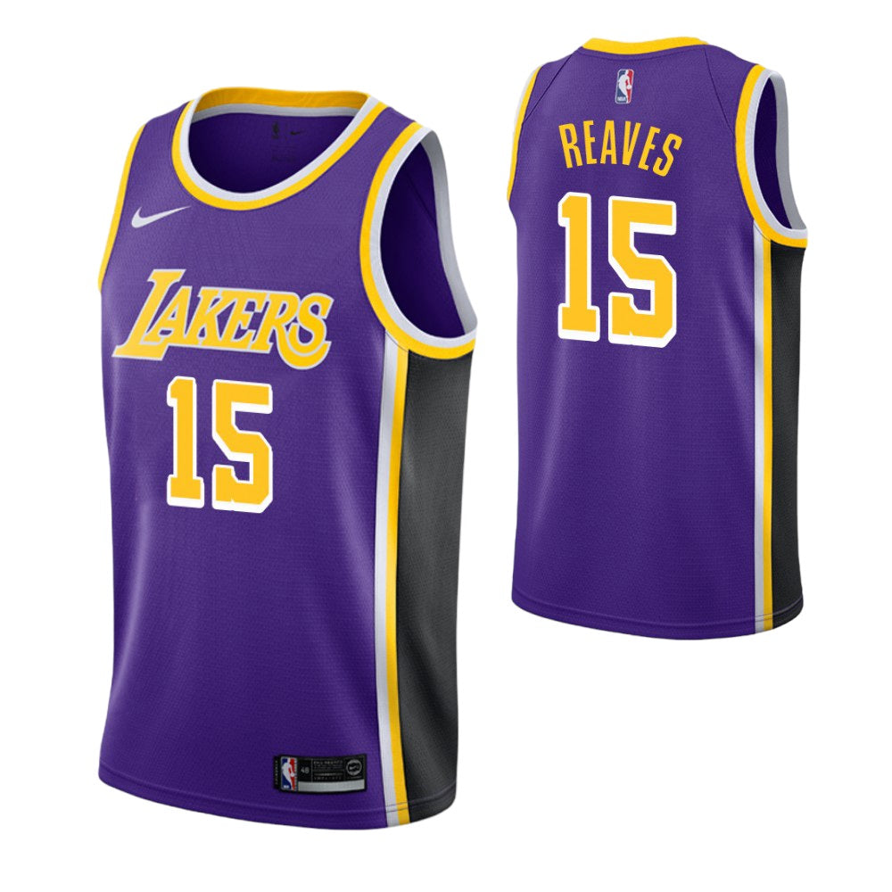 Youth Los Angeles Lakers Austin Reaves Statement Edition Jersey - Purple - vstockx