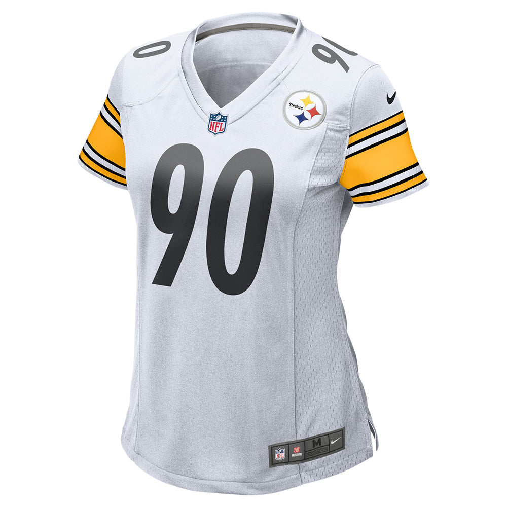 Womens Pittsburgh Steelers TJ Watt Game Vapor Jersey White - vstockx
