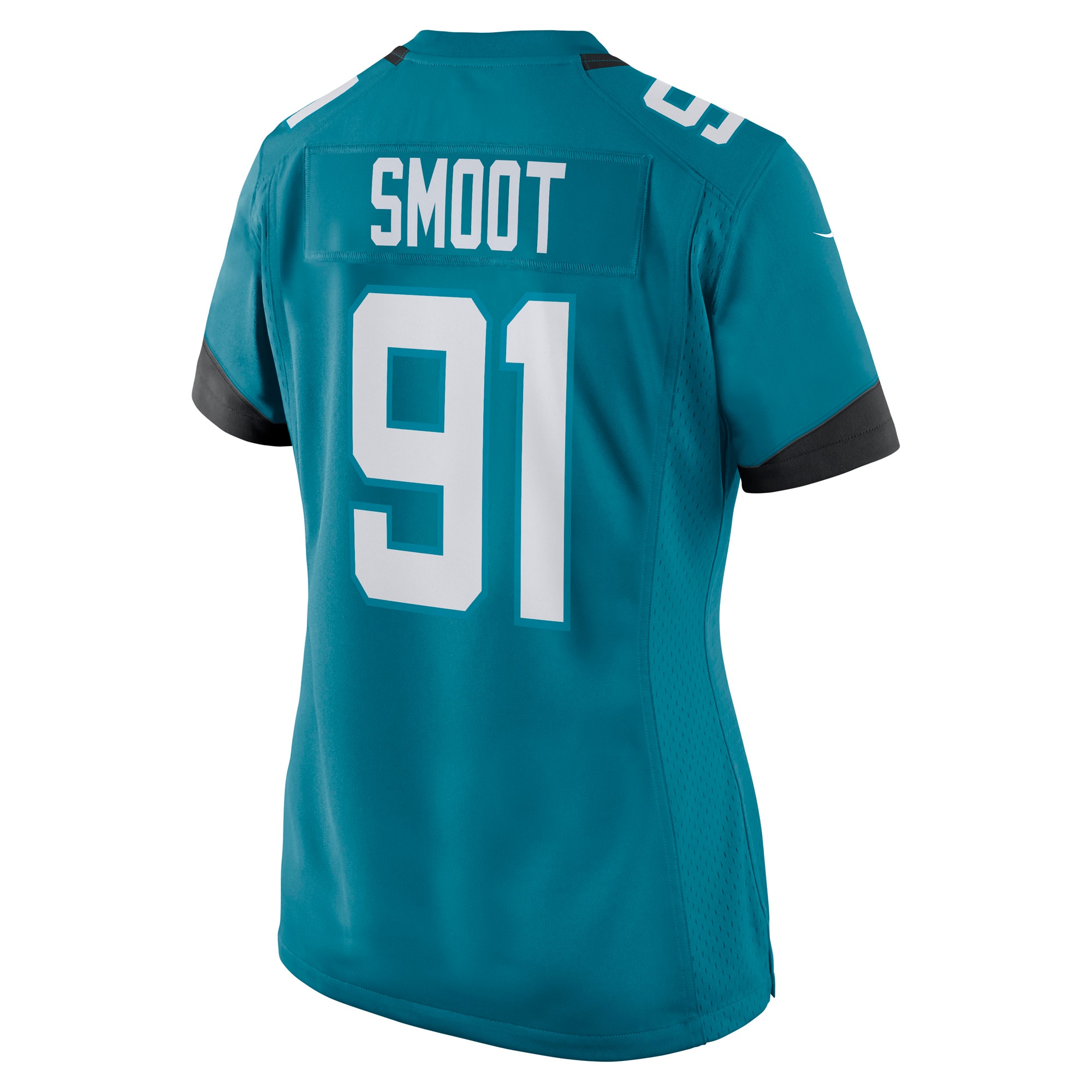 Dawuane Smoot Jacksonville Jaguars Nike Women's Game Jersey - Teal - vstockx