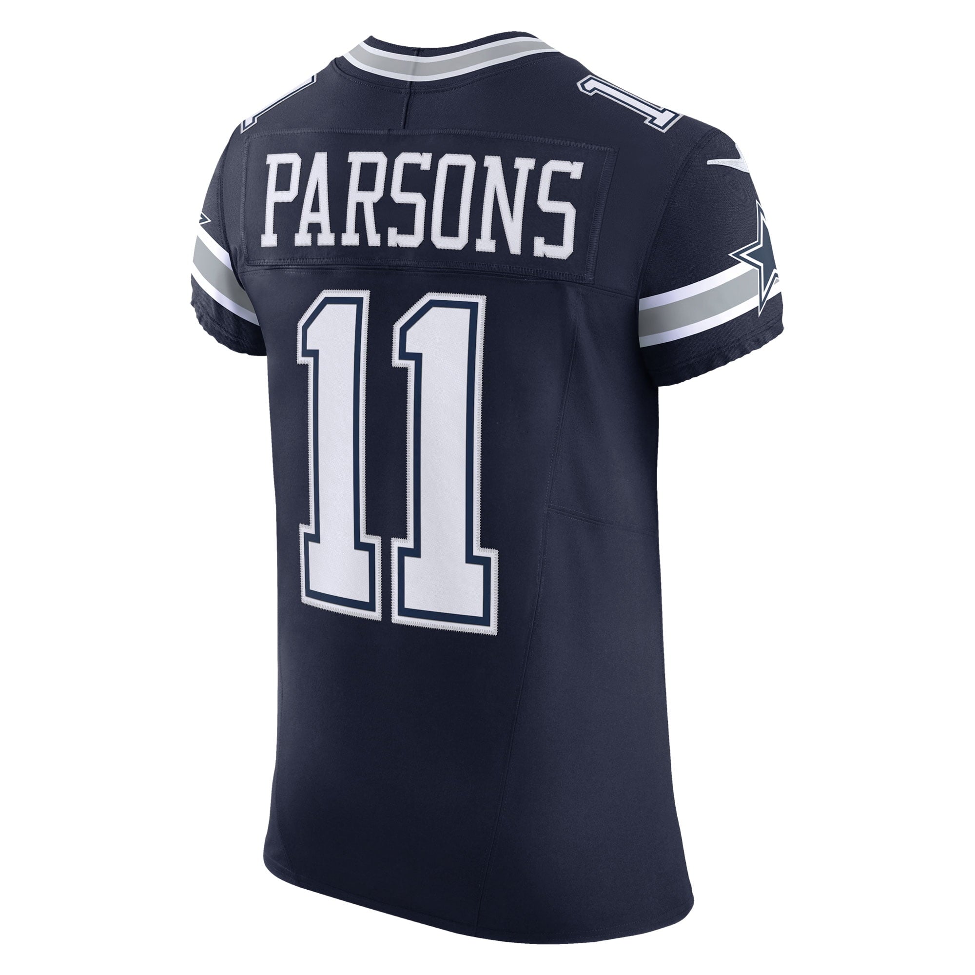 Men's Nike Micah Parsons Navy Dallas Cowboys Vapor F.U.S.E. Elite Jersey - vstockx