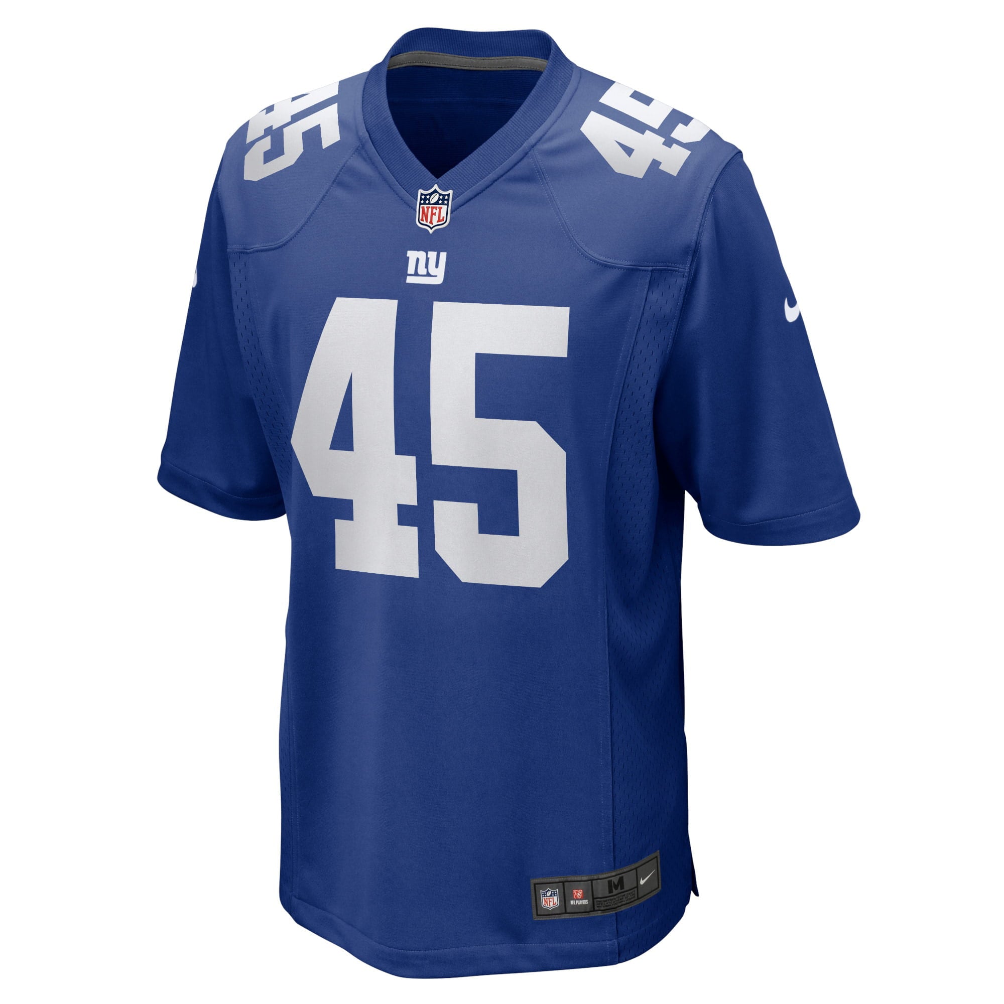 Men's Nike Dre Miller Royal New York Giants Home Game Player Jersey - vstockx