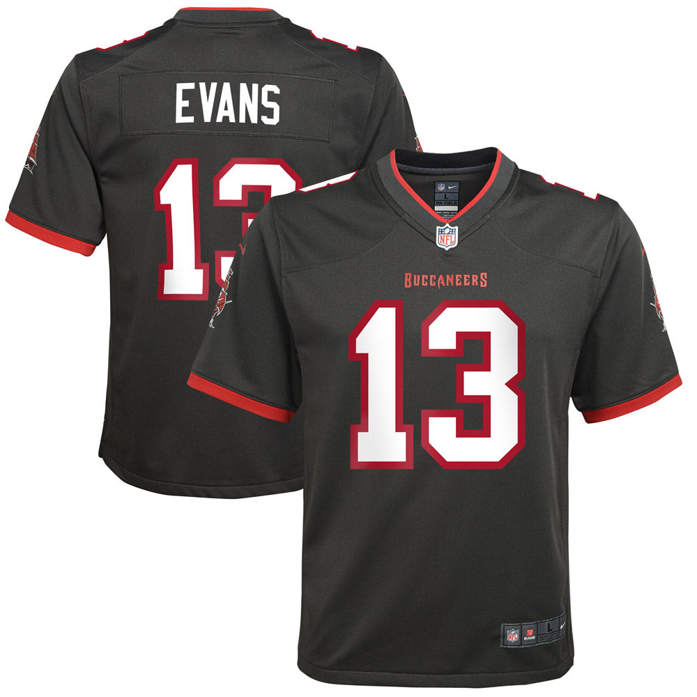 Youth Tampa Bay Buccaneers Mike Evans Alternate Game Jersey Pewter - vstockx