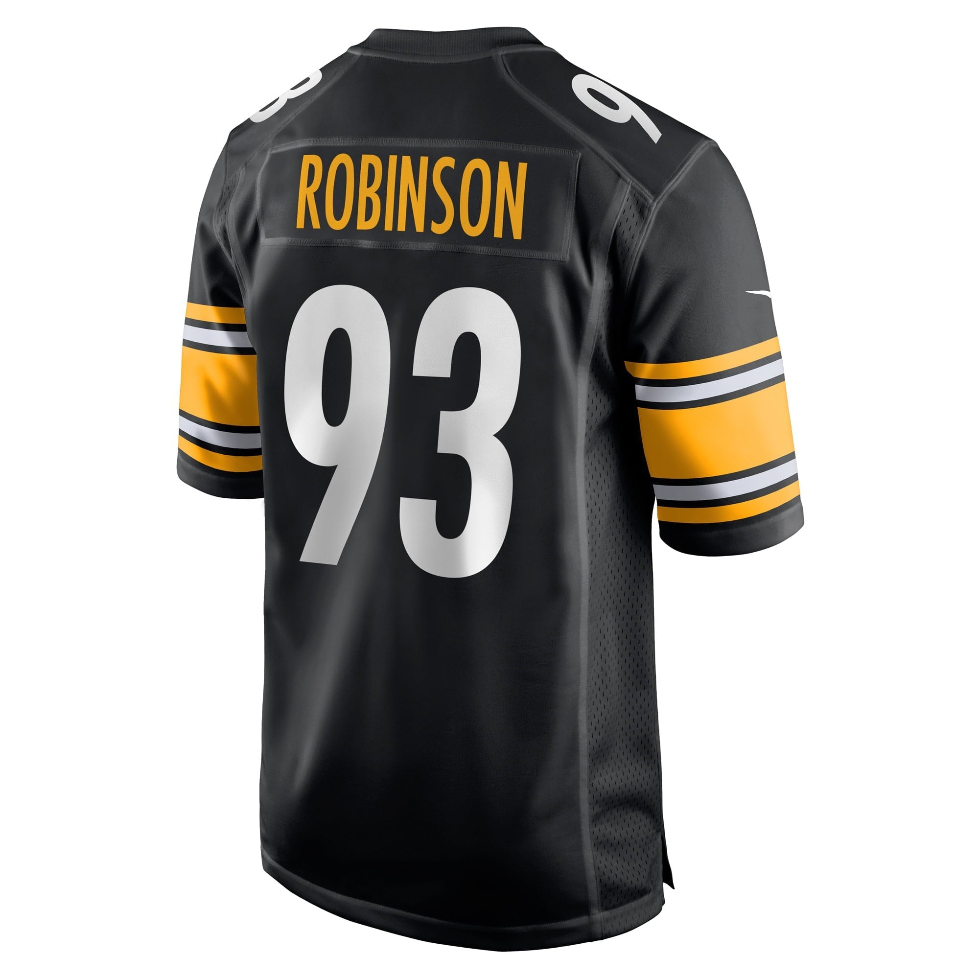 Men's Nike Mark Robinson Black Pittsburgh Steelers Game Player Jersey - vstockx