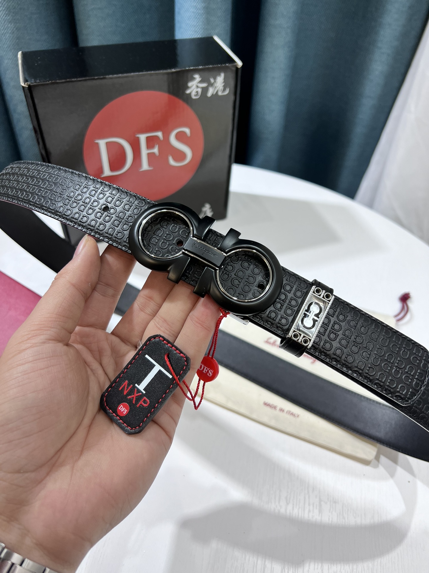 Streetwear Belt Ferragamo 319559 size:3.5cm - vstockx