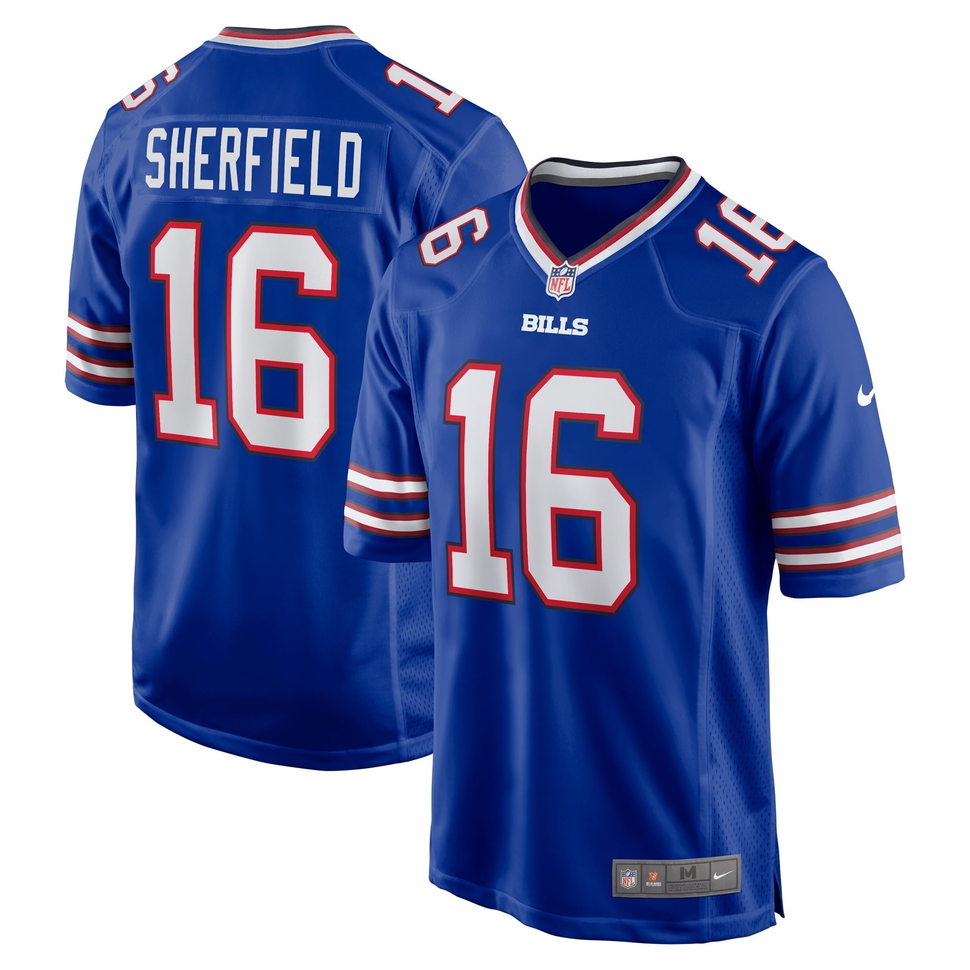 Men's Nike Trent Sherfield Royal Buffalo Bills Game Player Jersey - vstockx
