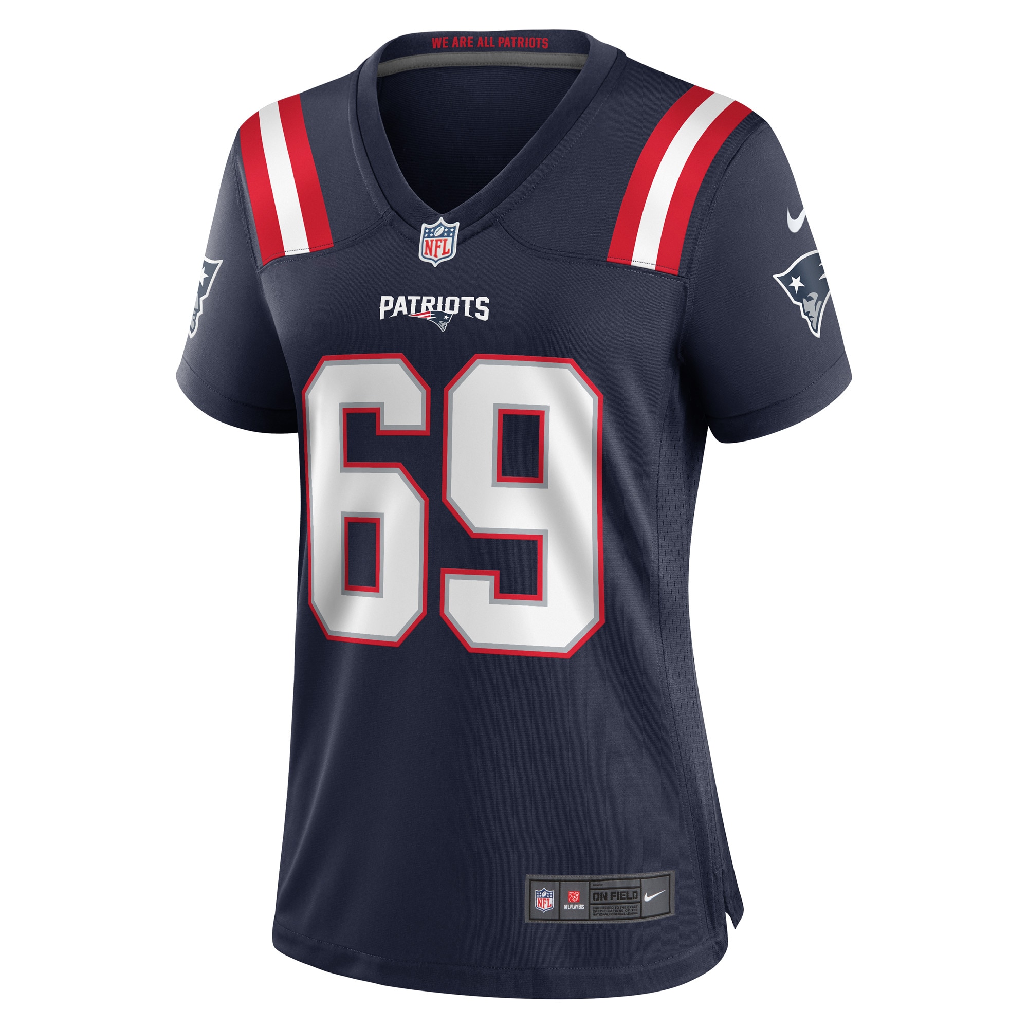 Cole Strange New England Patriots Nike Women's Game Player Jersey - Navy - vstockx