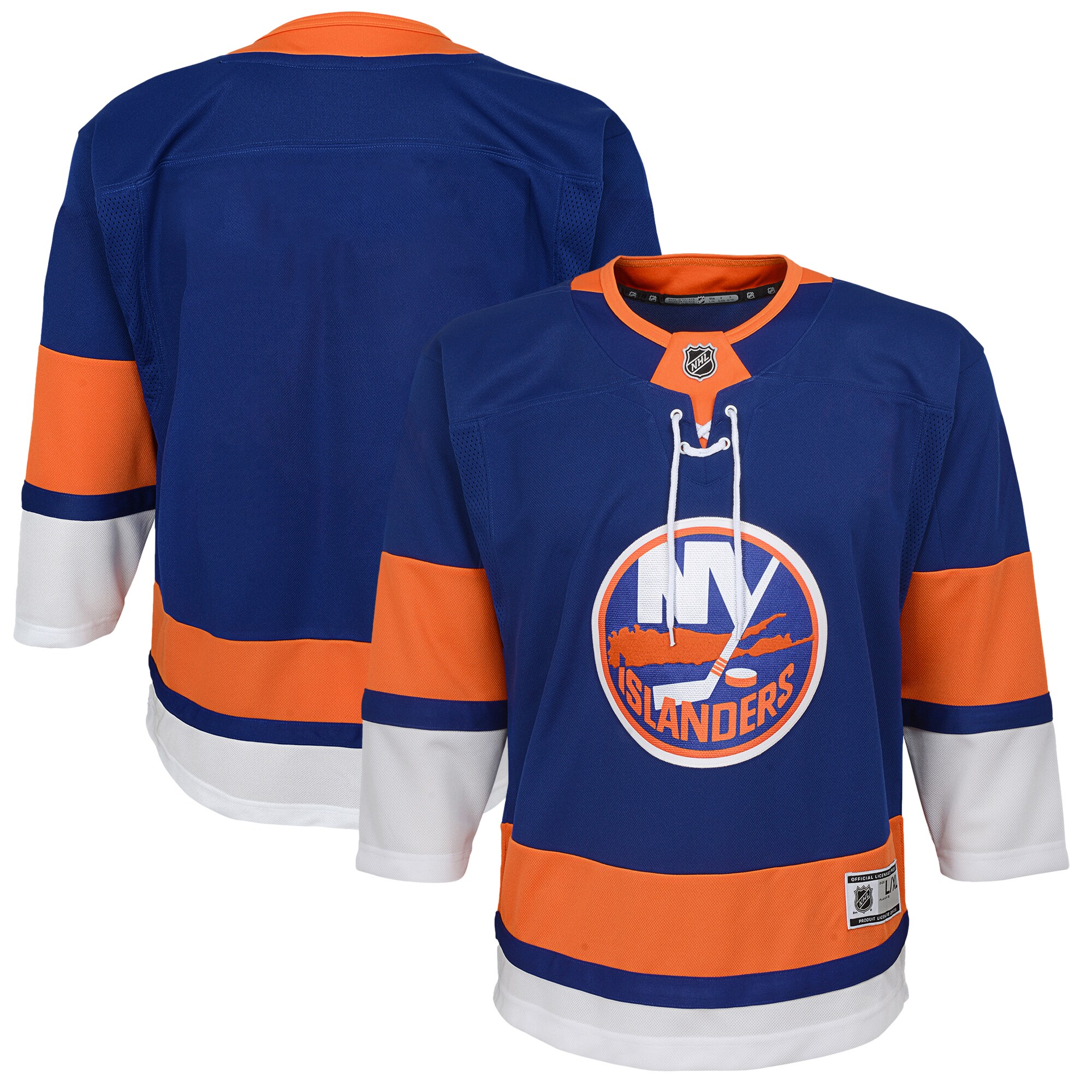 New York Islanders Youth Home Premier Jersey - Royal - vstockx