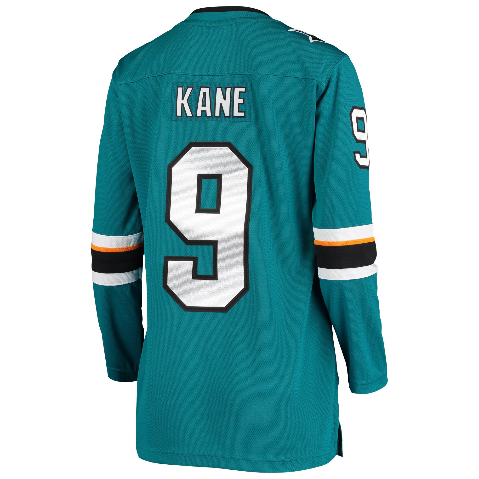 Evander Kane San Jose Sharks Fanatics Branded Women's Breakaway Home Player Jersey - Teal - vstockx
