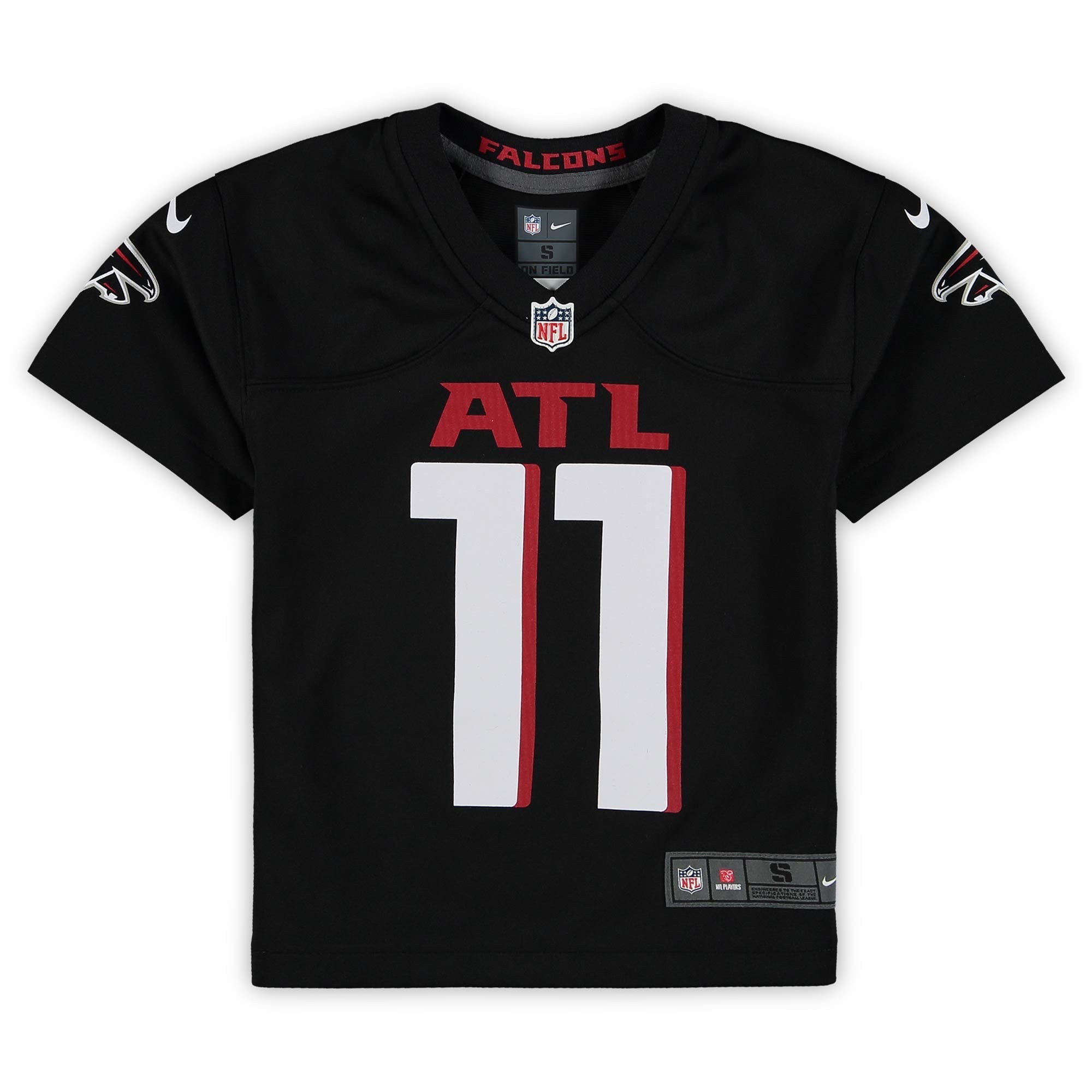 Preschool Nike Julio Jones Black Atlanta Falcons Game Jersey - vstockx
