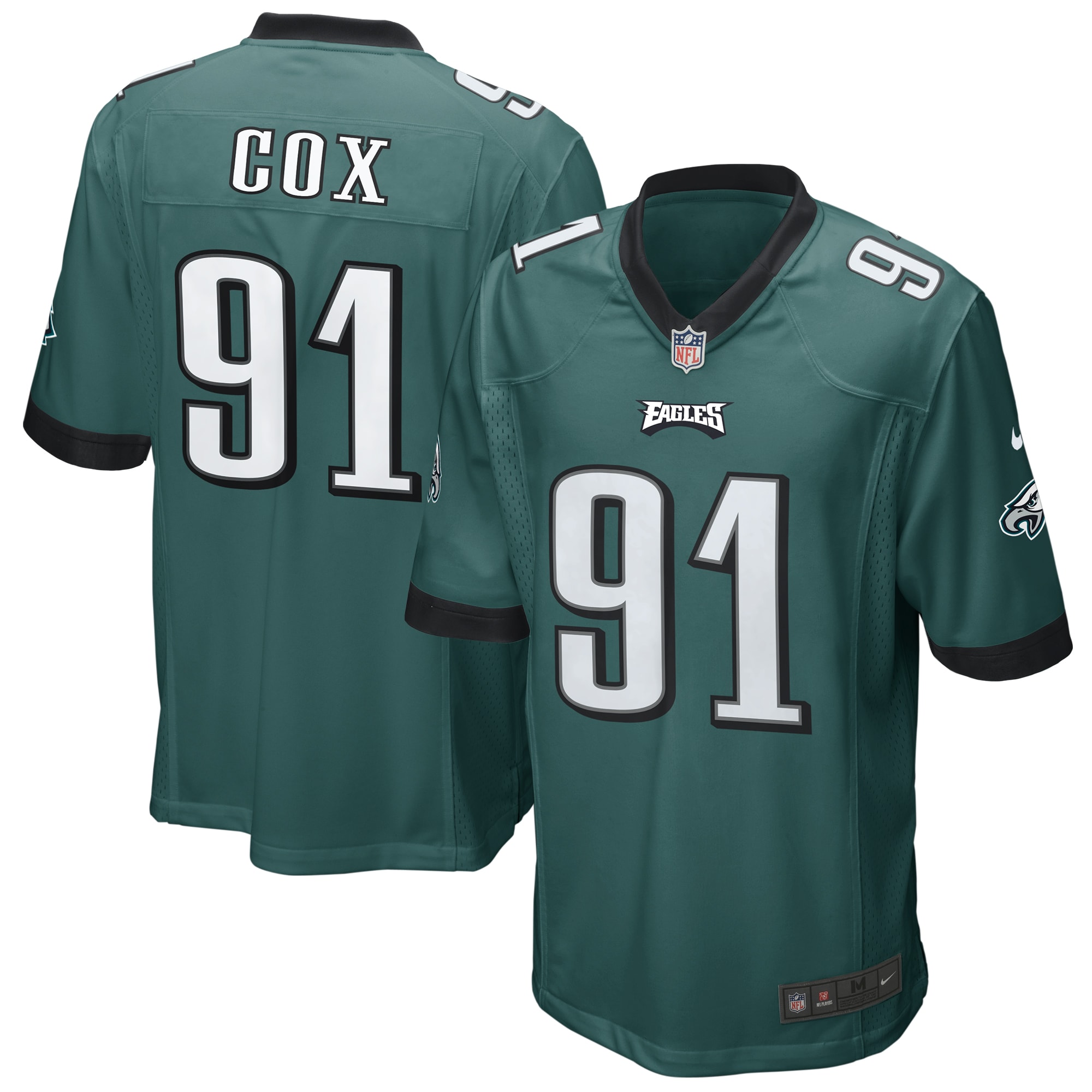 Fletcher Cox Philadelphia Eagles Nike Game Jersey - Midnight Green - vstockx