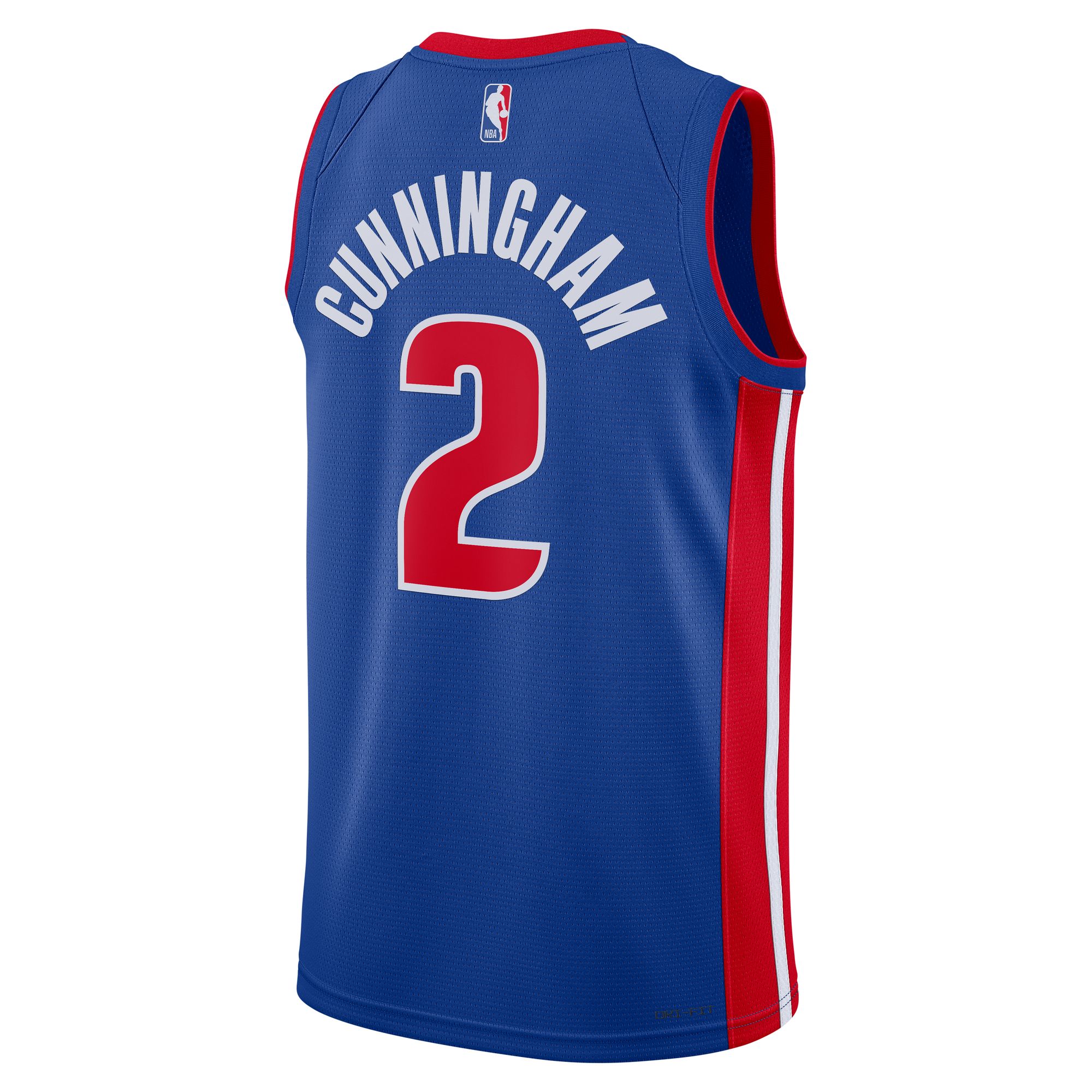 Cade Cunningham Detroit Pistons Nike Unisex Swingman Jersey - Association Edition - Blue - vstockx