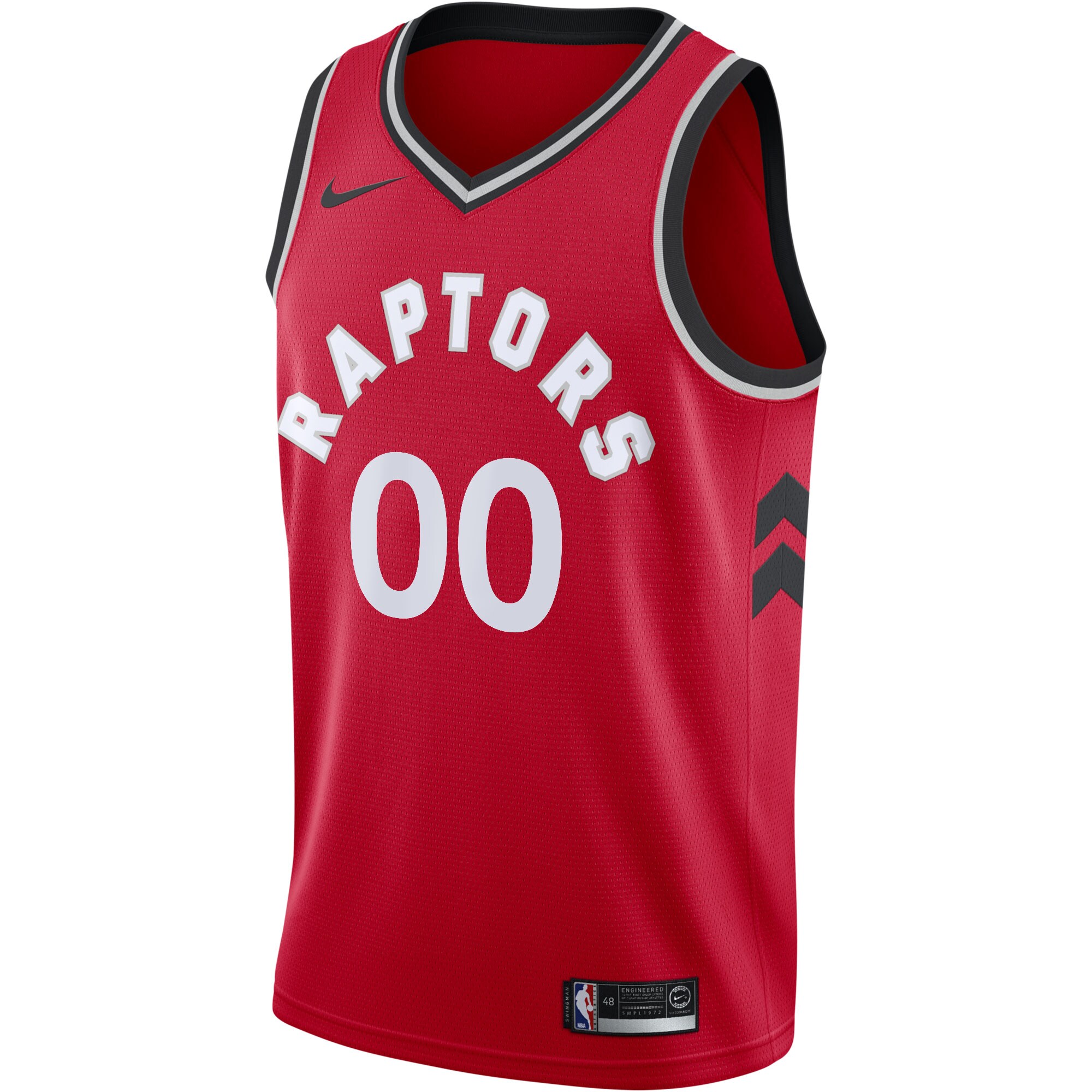 Toronto Raptors Nike 2020/21 Swingman Custom Jersey - Icon Edition - Red - vstockx