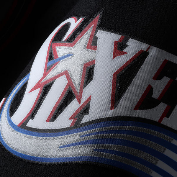 Men's Allen Iverson Philadelphia 76ers 2000-2001 Swingman Replica Jersey By Mitchell & Ness - vstockx