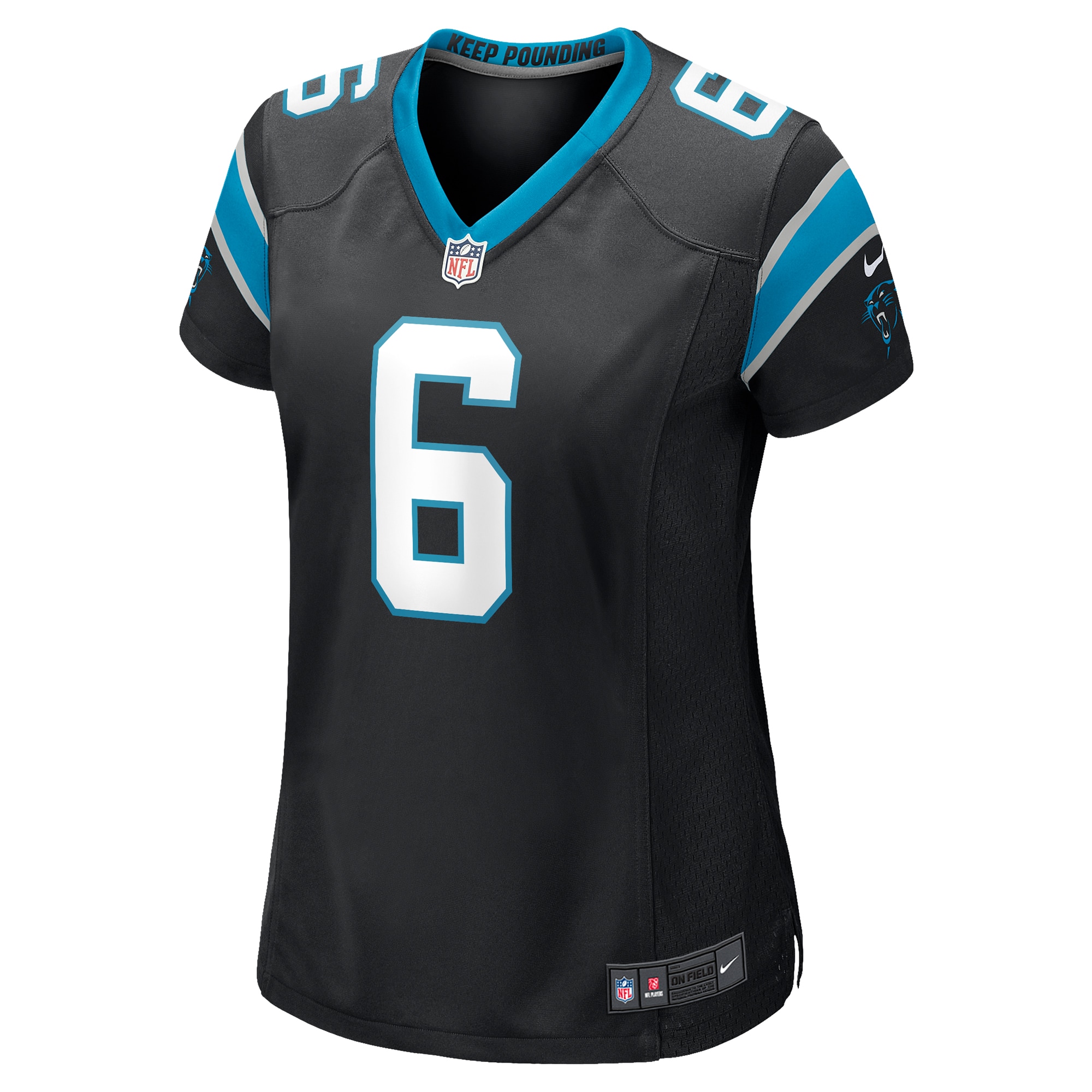 Baker Mayfield Carolina Panthers Nike Women's Home Player Game Jersey - Black - vstockx