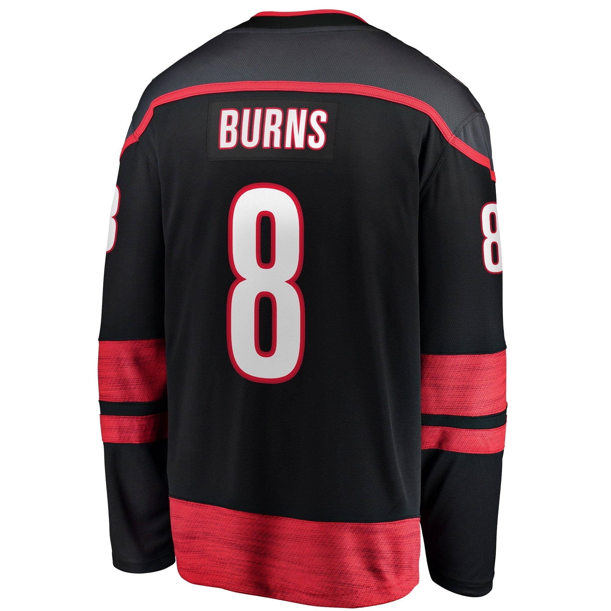 Men's Fanatics Branded Brent Burns Black Carolina Hurricanes Home Breakaway Player Jersey - vstockx