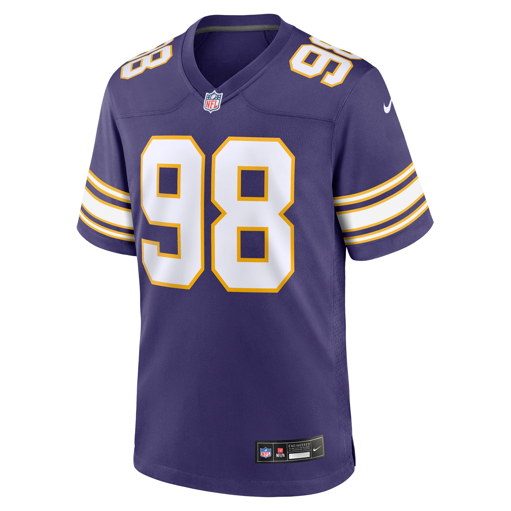 D.J. Wonnum Minnesota Vikings Nike Classic Player Game Jersey - Purple - vstockx