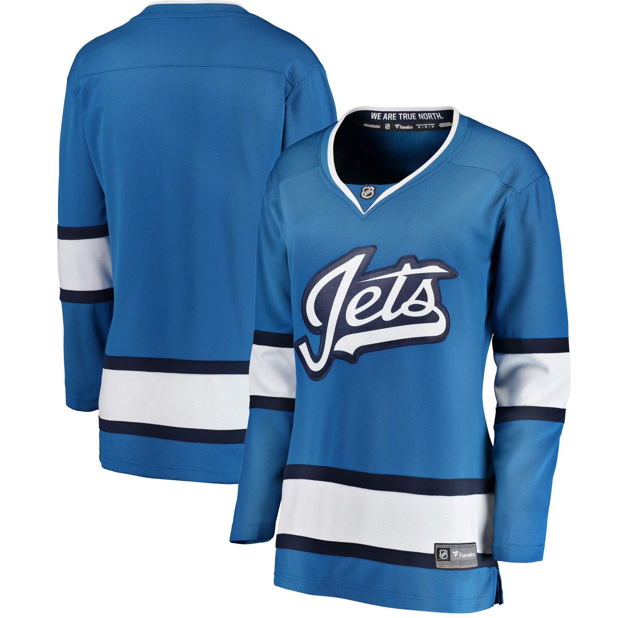 Winnipeg Jets Fanatics Branded Women's Alternate Breakaway Jersey - Blue - vstockx