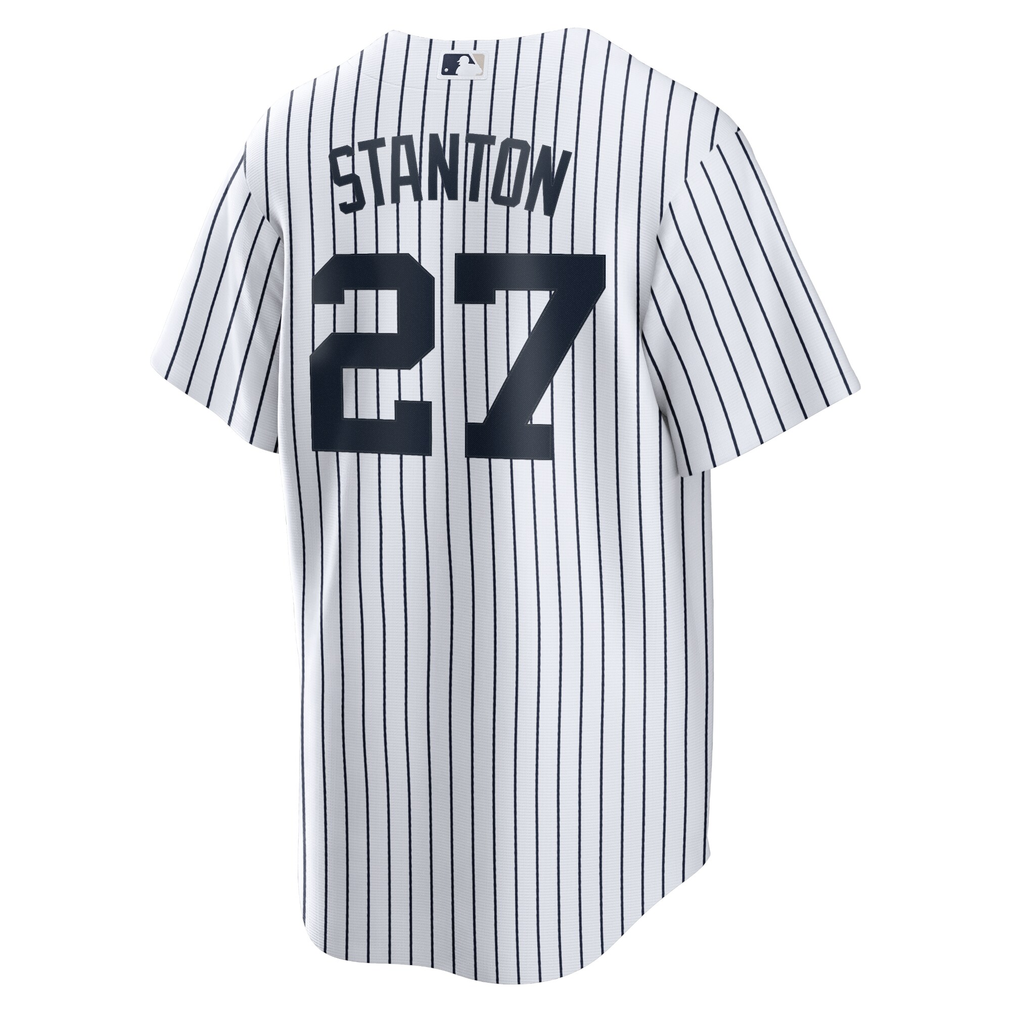 Giancarlo Stanton New York Yankees Nike Home Replica Player Name Jersey - White - vstockx