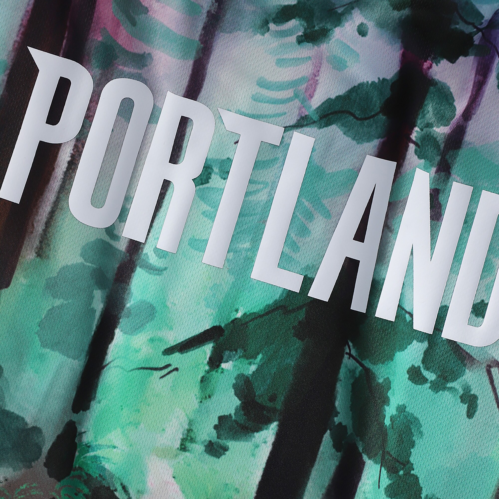 Portland Trail Blazers NBA & KidSuper Studios by Fanatics Unisex Hometown Jersey - Green - vstockx