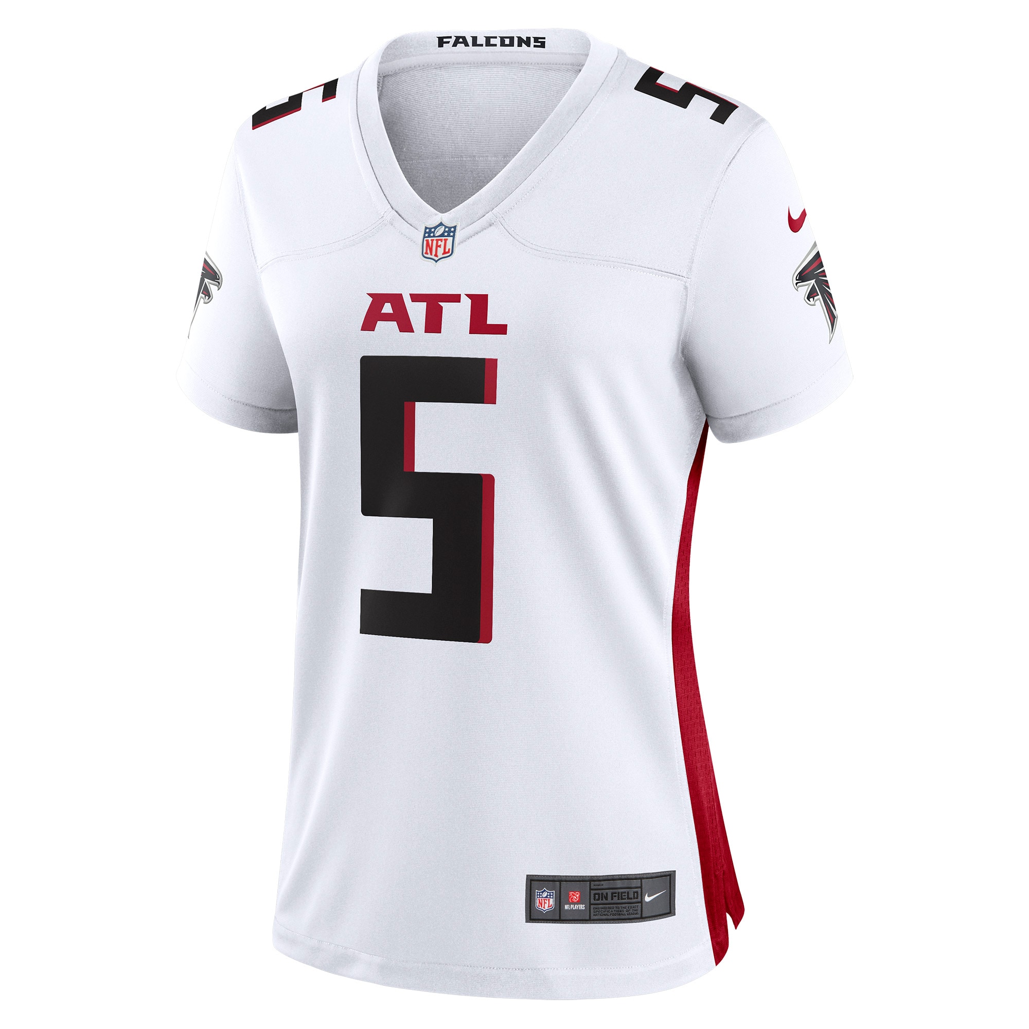 Drake London Atlanta Falcons Nike Women's Away Game Player Jersey - White - vstockx