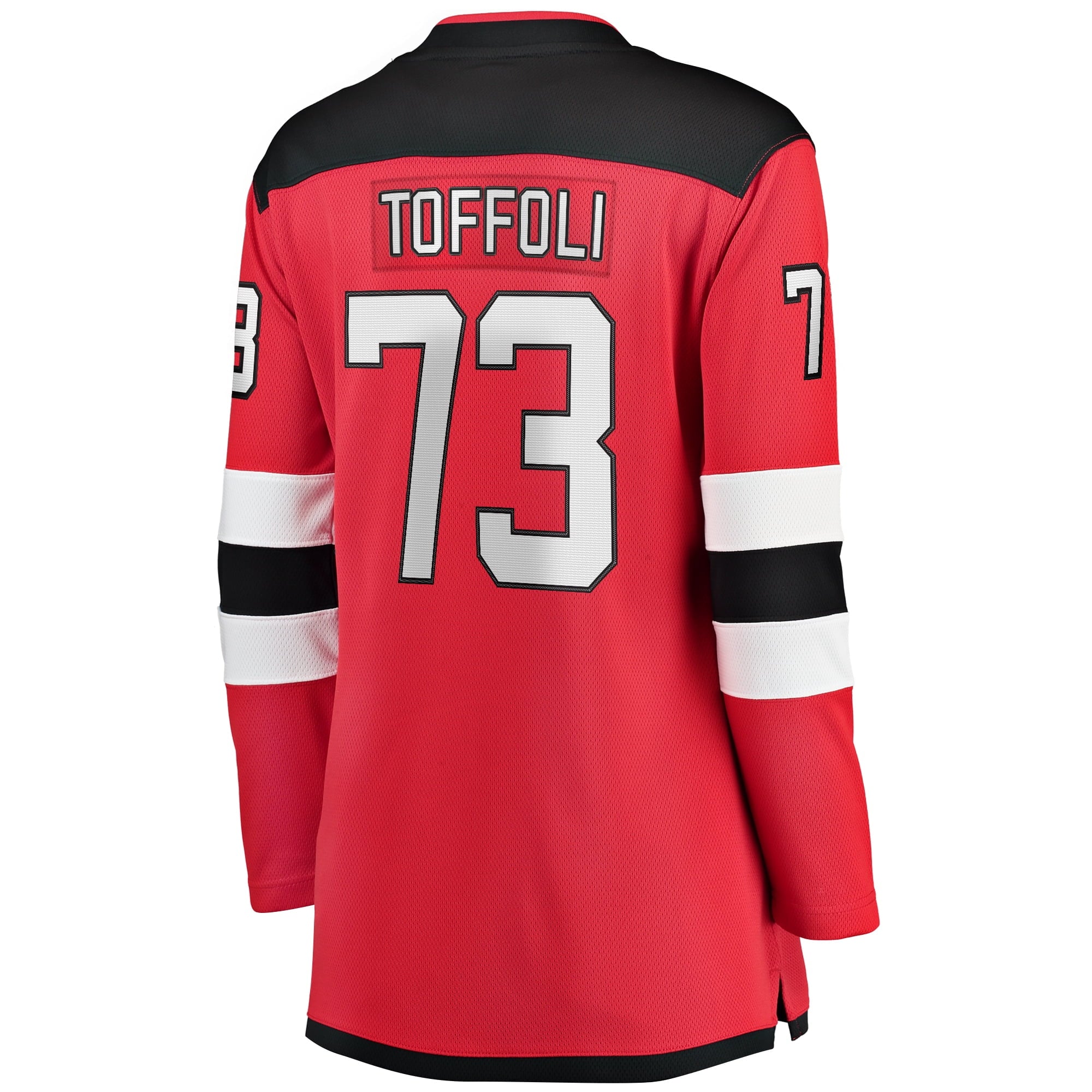 Women's Fanatics Branded Tyler Toffoli Red New Jersey Devils Home Breakaway Player Jersey - vstockx