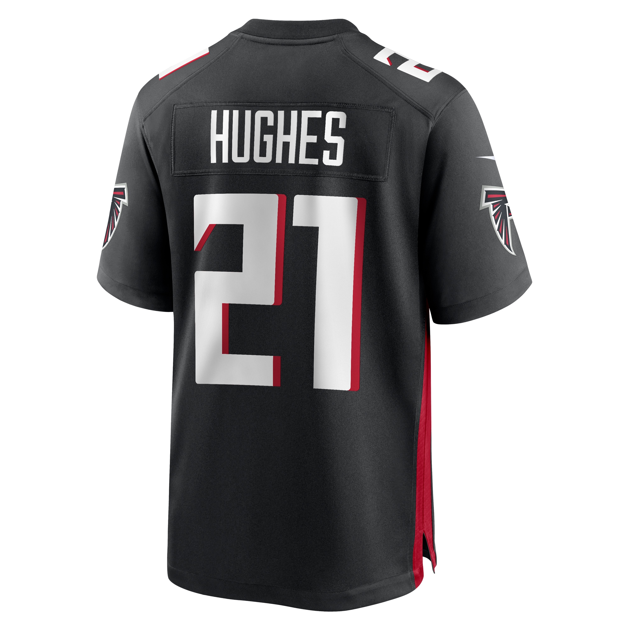 Mike Hughes Atlanta Falcons Nike Game Player Jersey - Black - vstockx