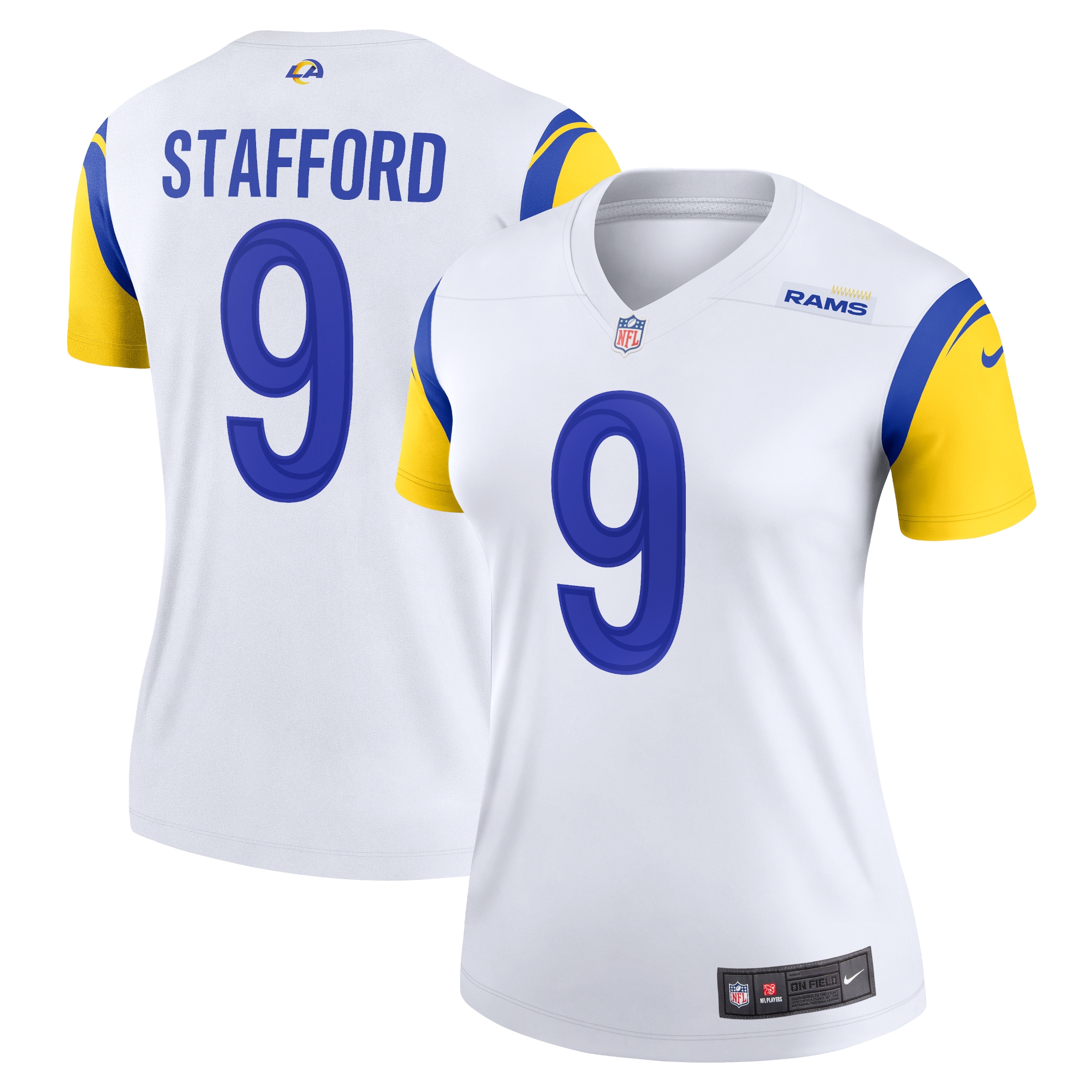 Matthew Stafford Los Angeles Rams Nike Women's Legend Jersey - White - vstockx