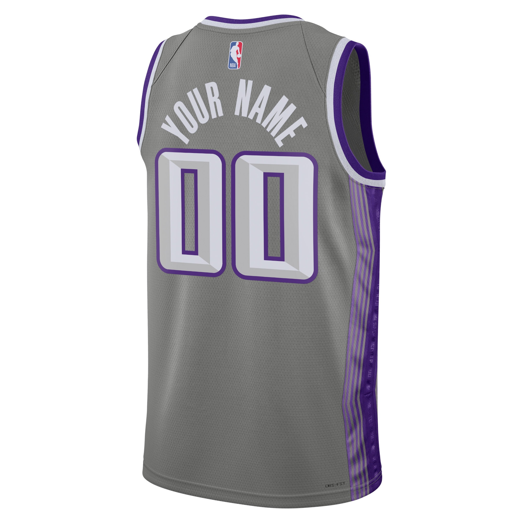 Sacramento Kings Nike Unisex 2022/23 Swingman Custom Jersey - City Edition - Black - vstockx