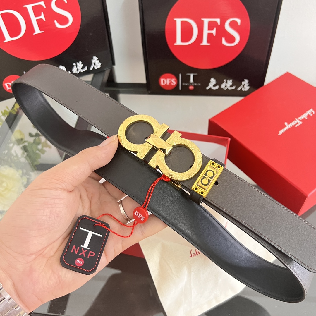 Streetwear Belt Ferragamo 320164 size:3.5cm - vstockx