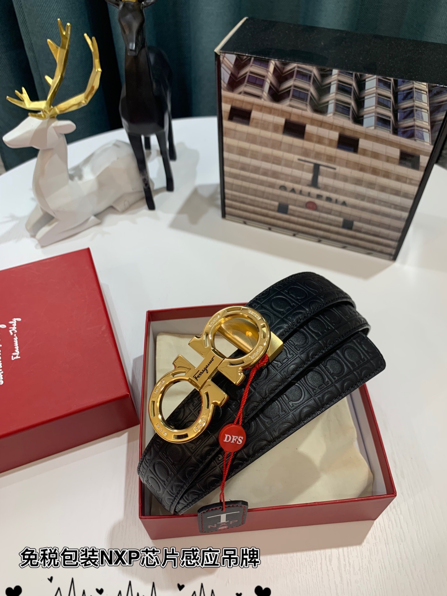 Streetwear Belt Ferragamo 319179 size:3.5cm - vstockx