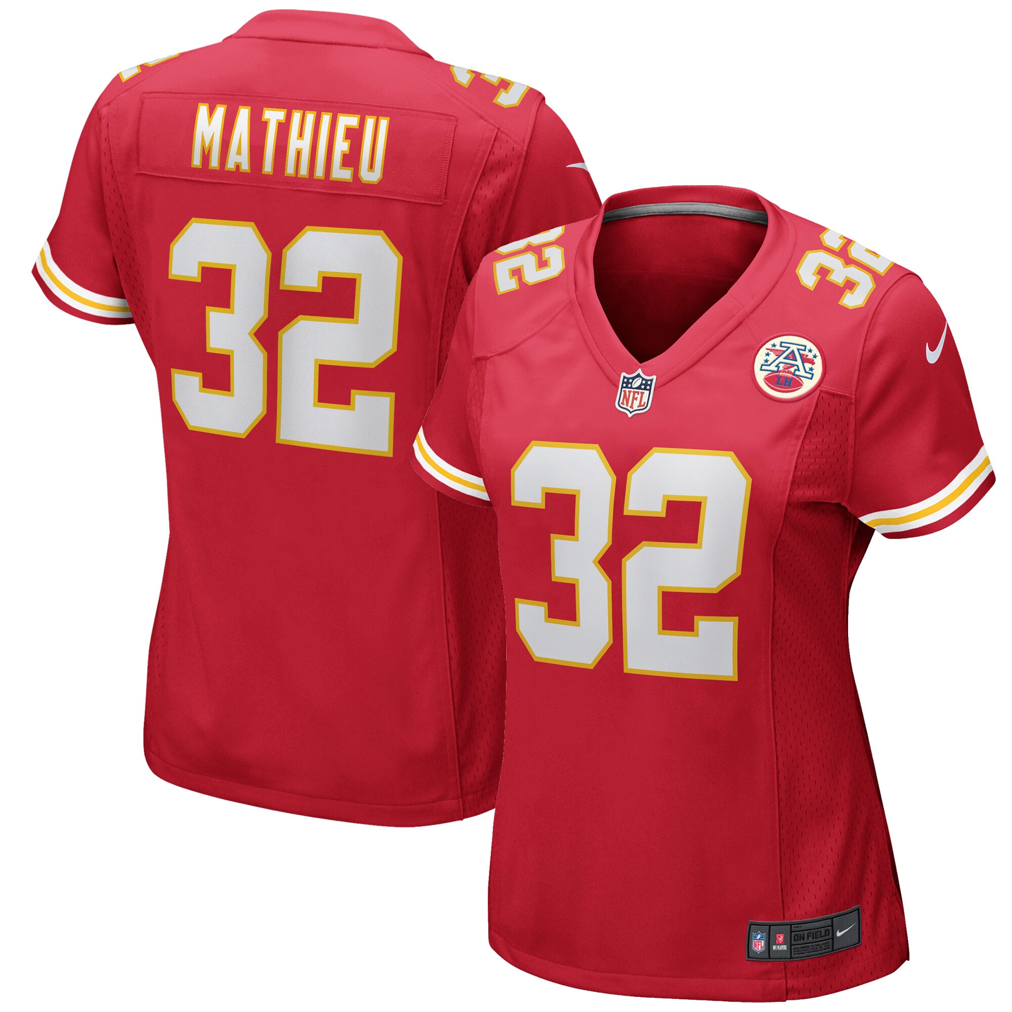 Tyrann Mathieu Kansas City Chiefs Nike Women's Game Jersey - Red - vstockx