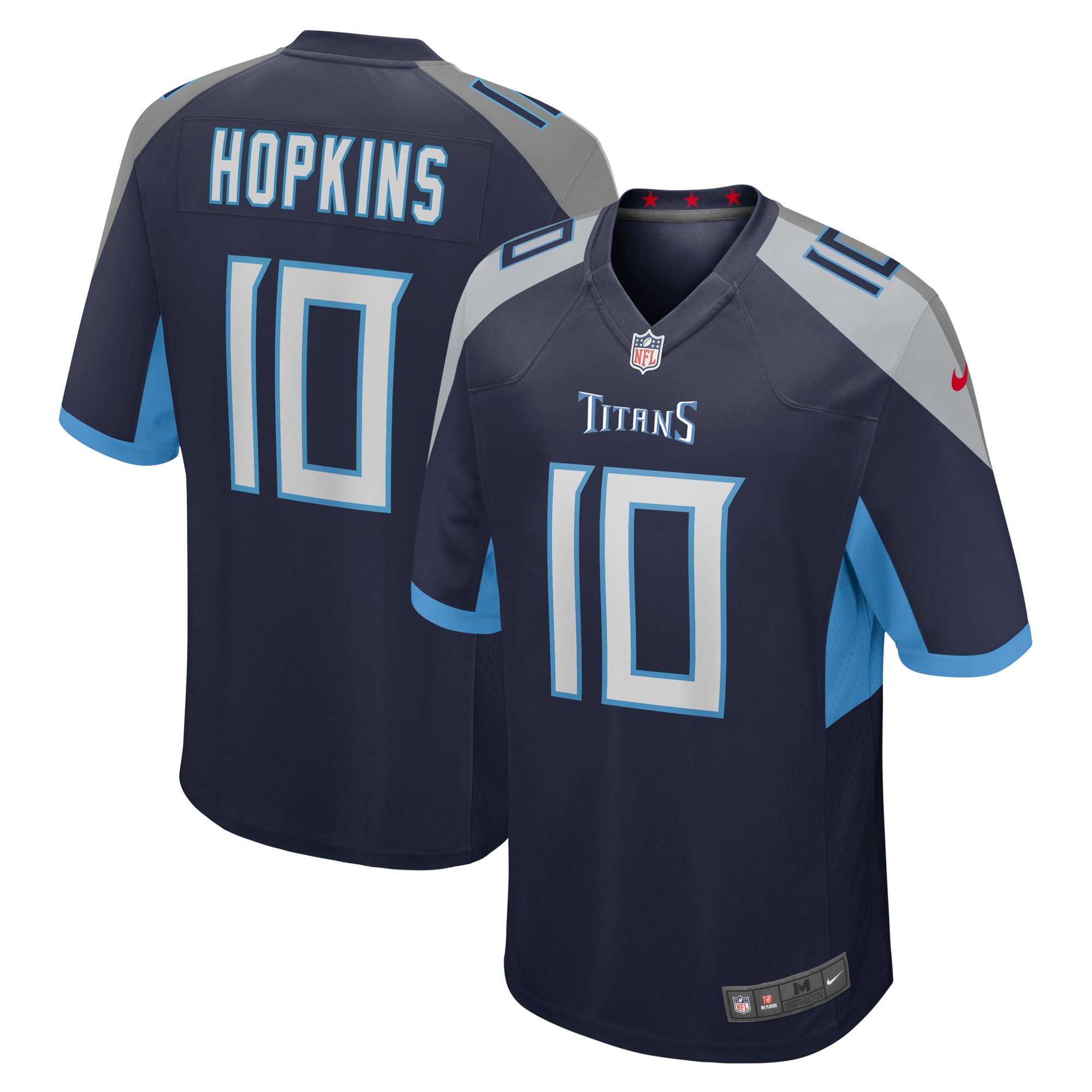 DeAndre Hopkins Tennessee Titans Nike Game Jersey - Navy - vstockx