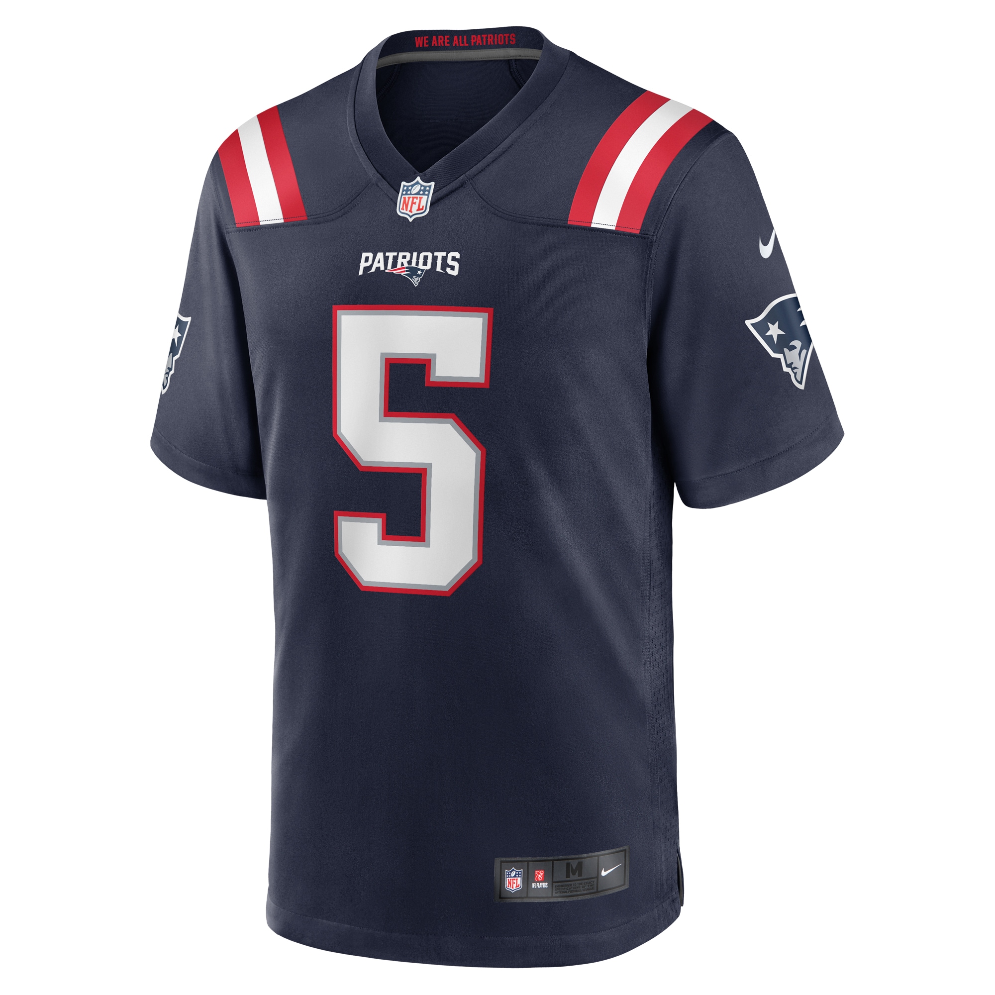 Jabrill Peppers New England Patriots Nike Game Player Jersey - Navy - vstockx