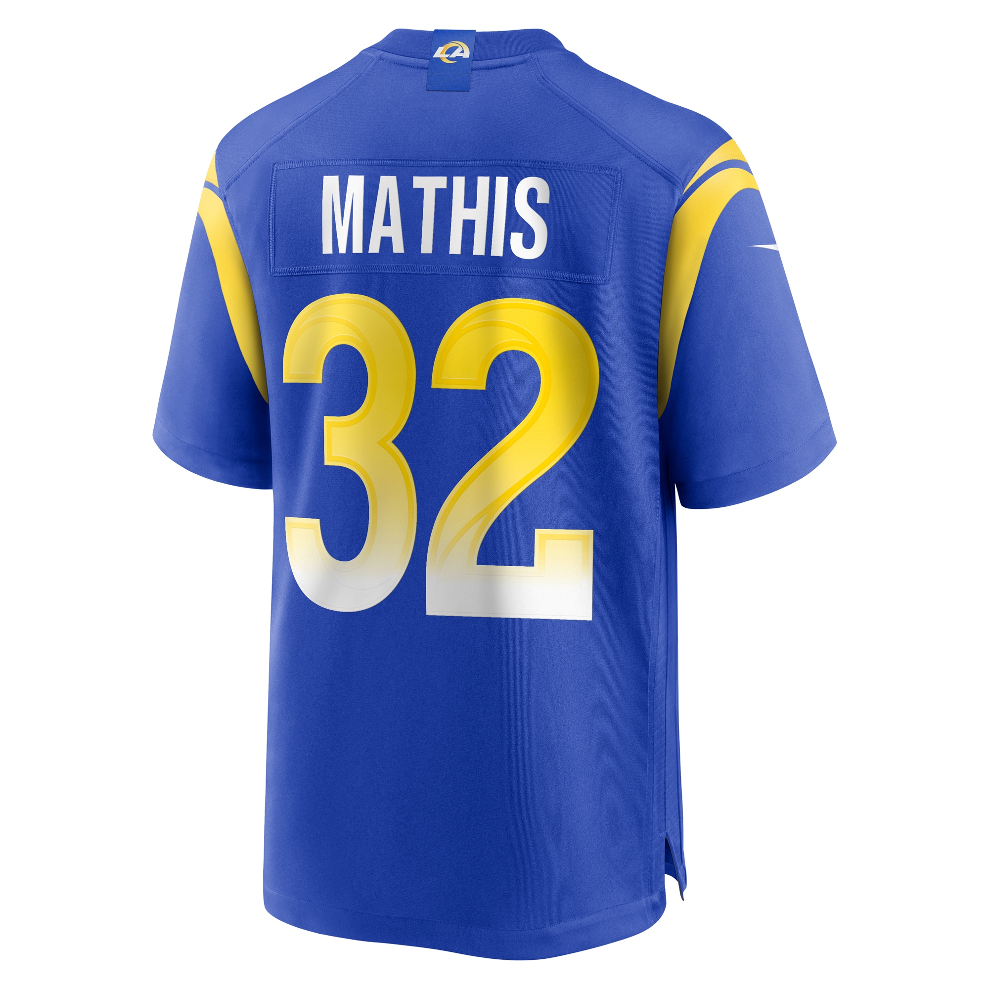 Ochaun Mathis Los Angeles Rams Nike Home Game Jersey - Royal - vstockx