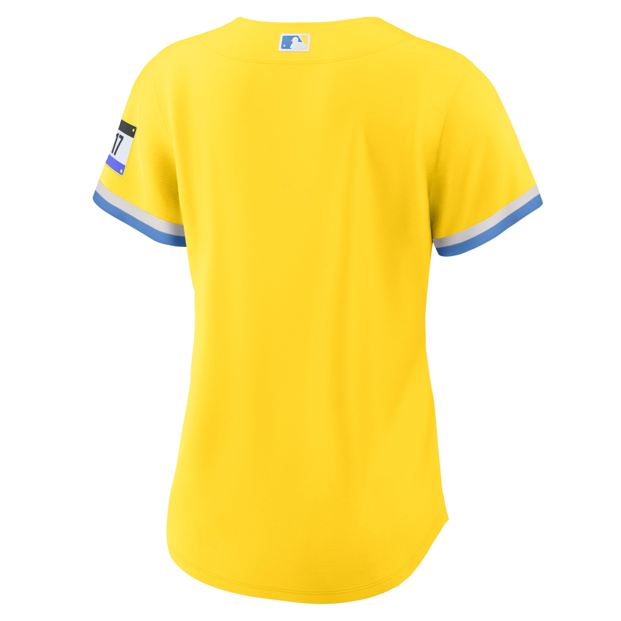 Boston Red Sox Nike Women's City Connect Replica Jersey - Gold/Light Blue - vstockx