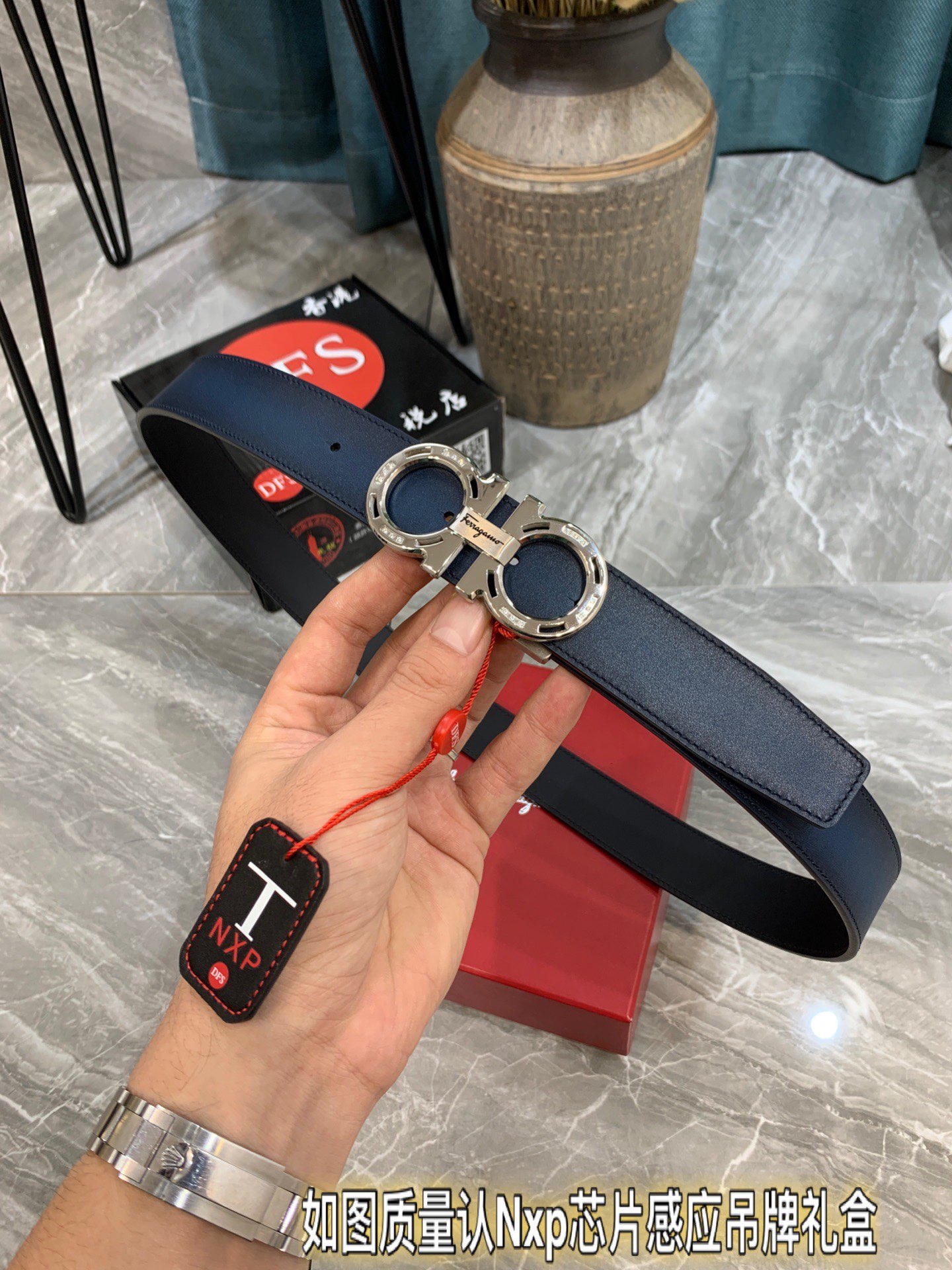 Streetwear Belt Ferragamo 319777 size:3.5cm - vstockx